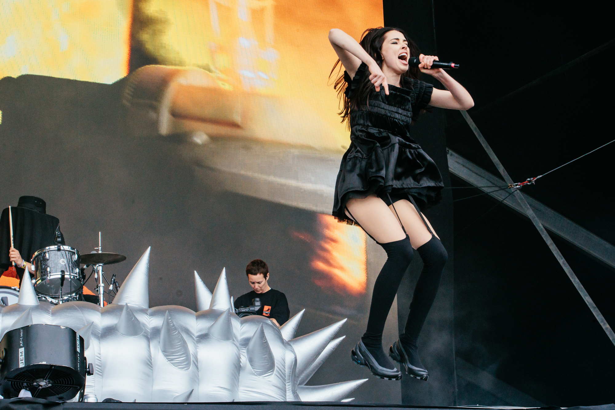 Confidence Man live at Glastonbury 2024, photo by Andy Ford