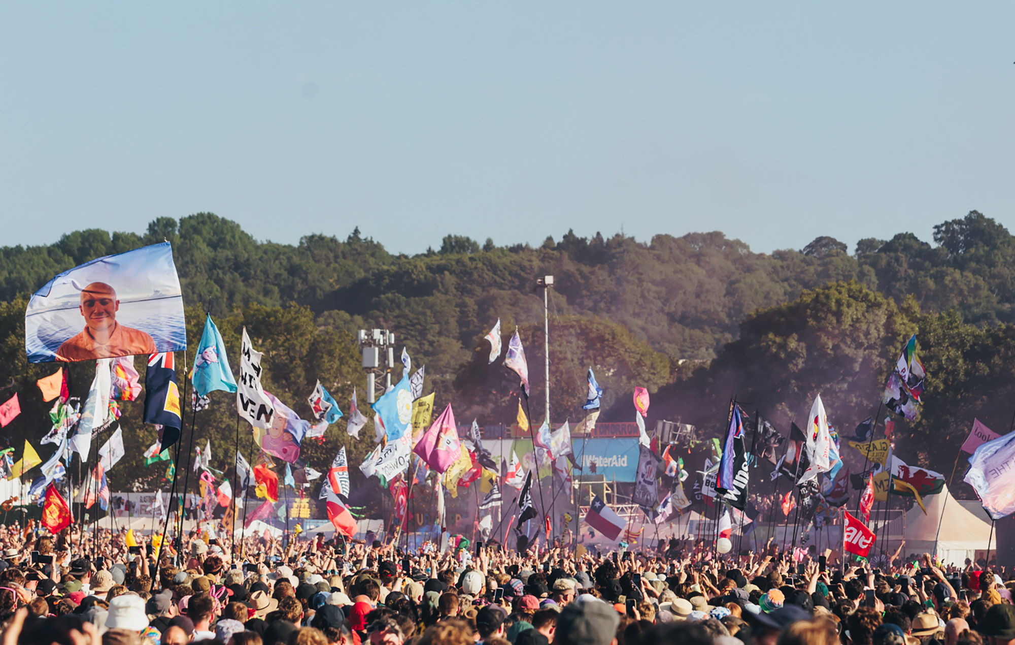 The crowd at Glastonbury 2023, photo by Andy Ford