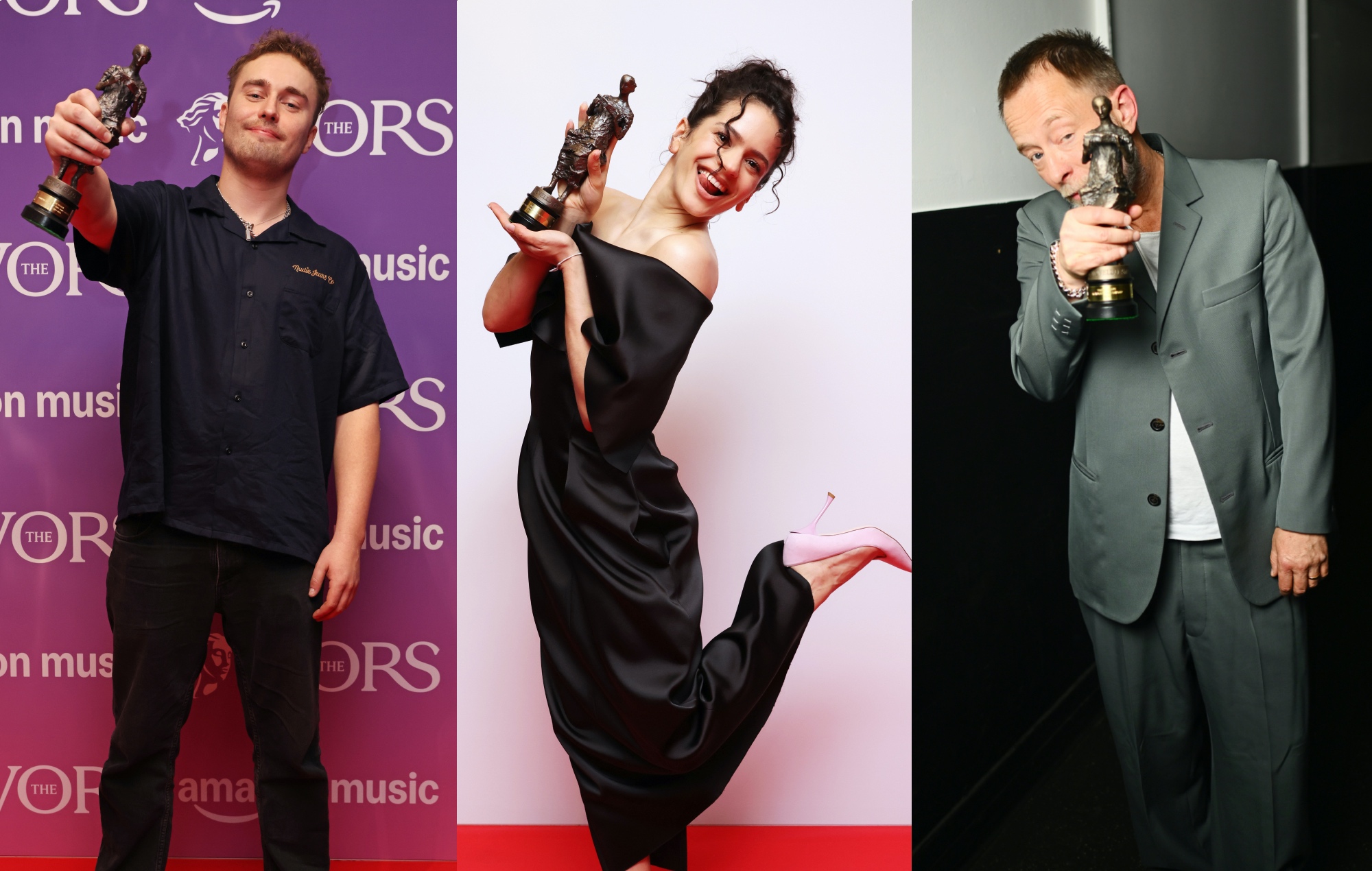 Sam Fender, Rosalía and Thom Yorke at the Ivors 2026