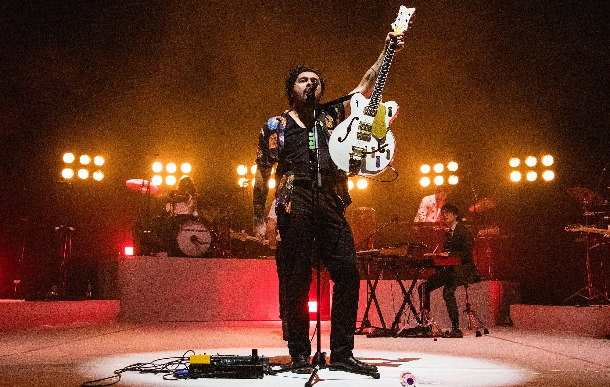 Gang of Youths perform at O2 Academy Brixton on March 15, 2022 in London, England. (Photo by Joseph Okpako/WireImage)