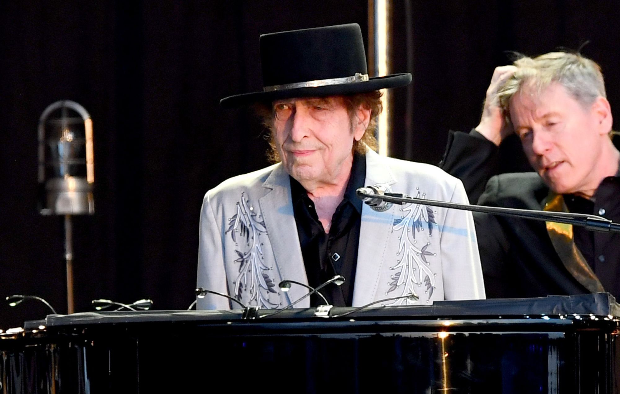 Bob Dylan performs live. CREDIT: Dave J Hogan/Getty Images for ABA