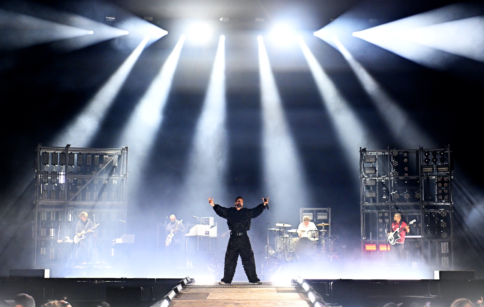 Kasabian headline Leeds Festival 2026, photo by Matthew Baker/Getty