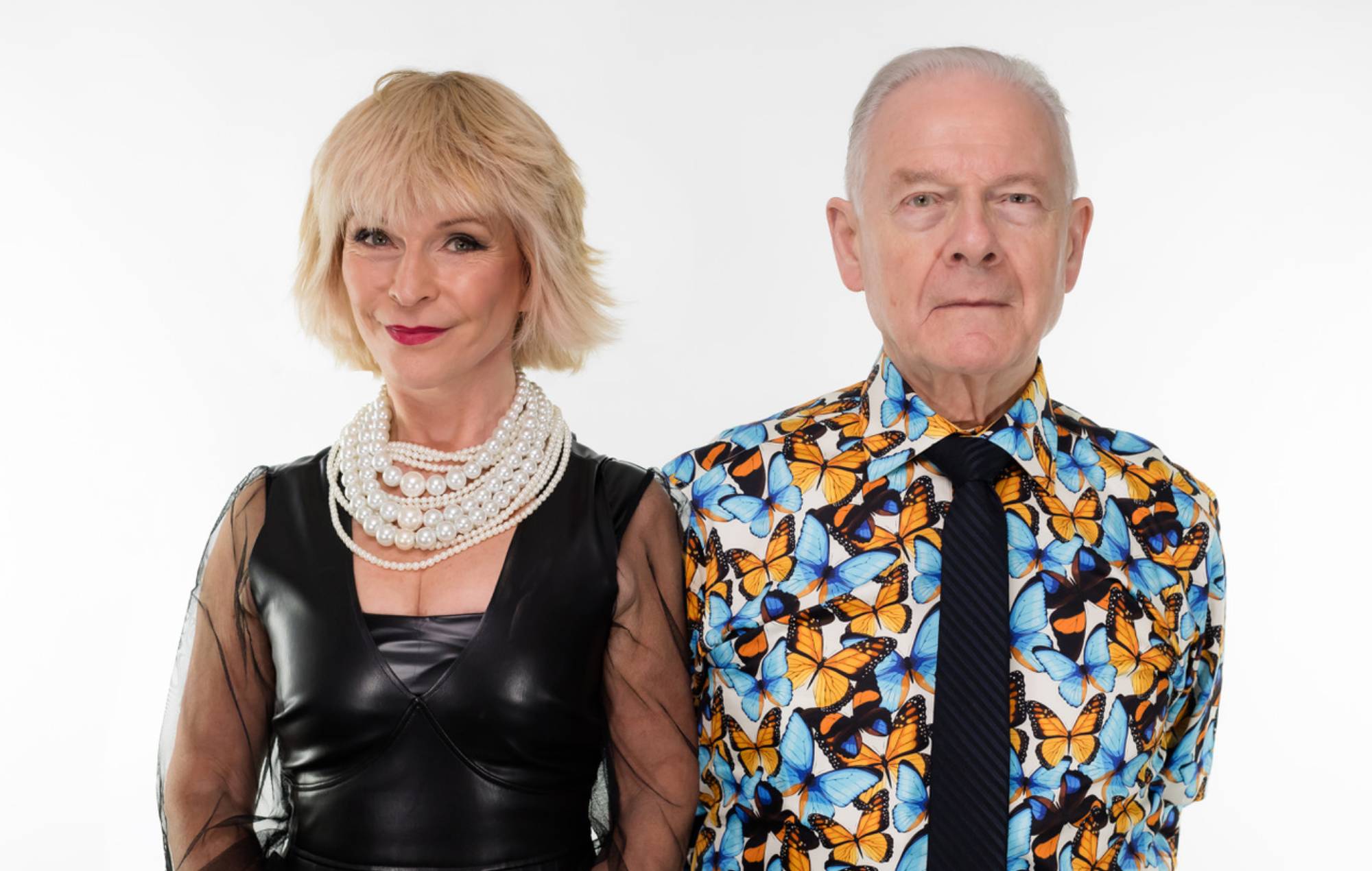 Robert Fripp and Toyah Willcox. Credit: PRESS