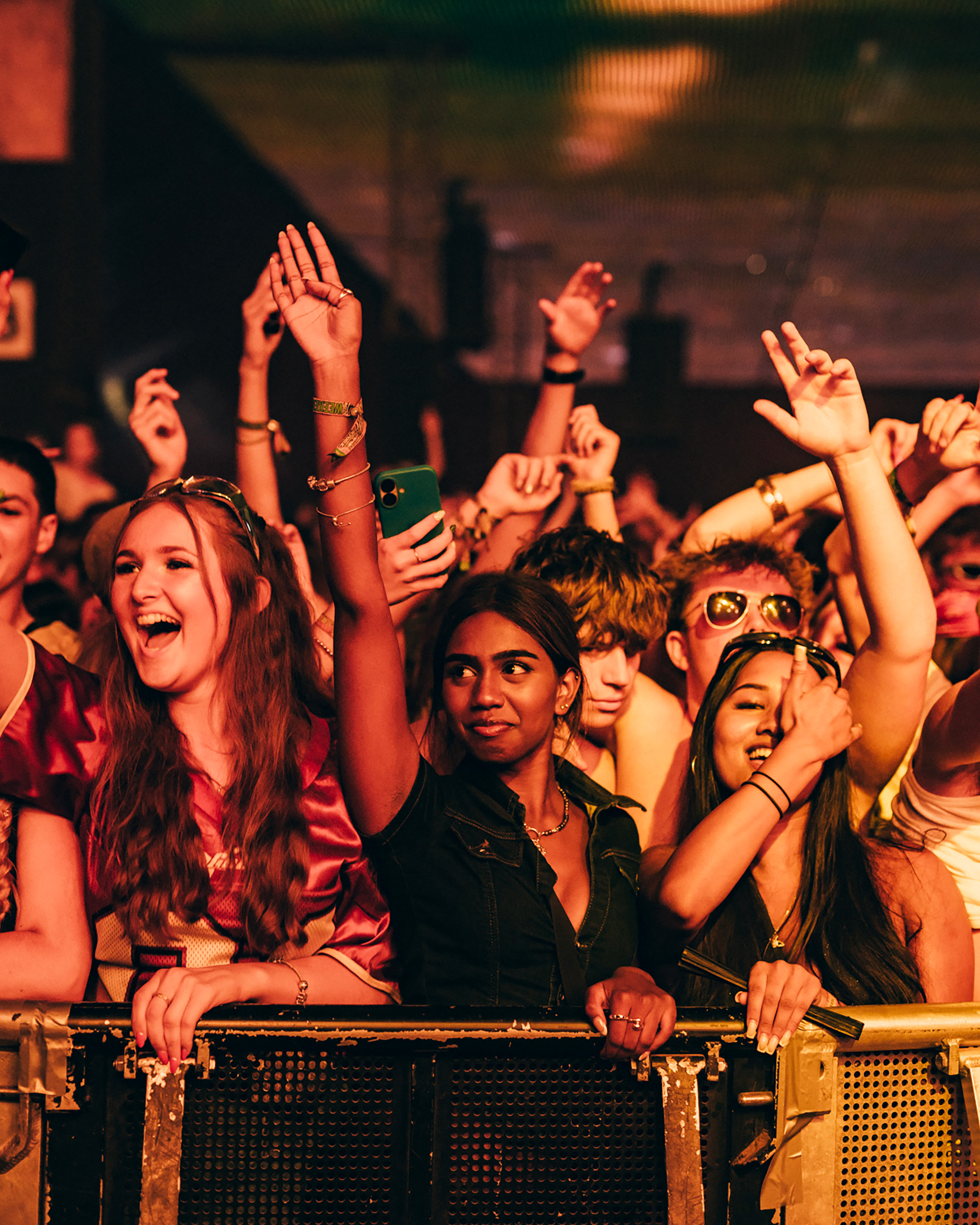 The crowd for Jazzy at Reading 2025, photo by Derek Bremner