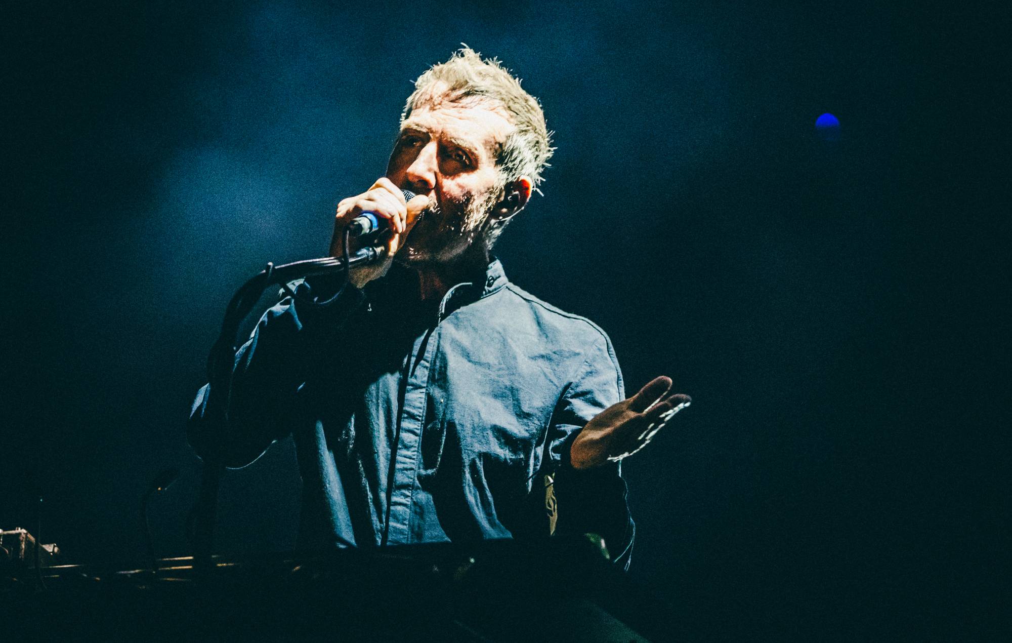 Robert Del Naja of Massive Attack