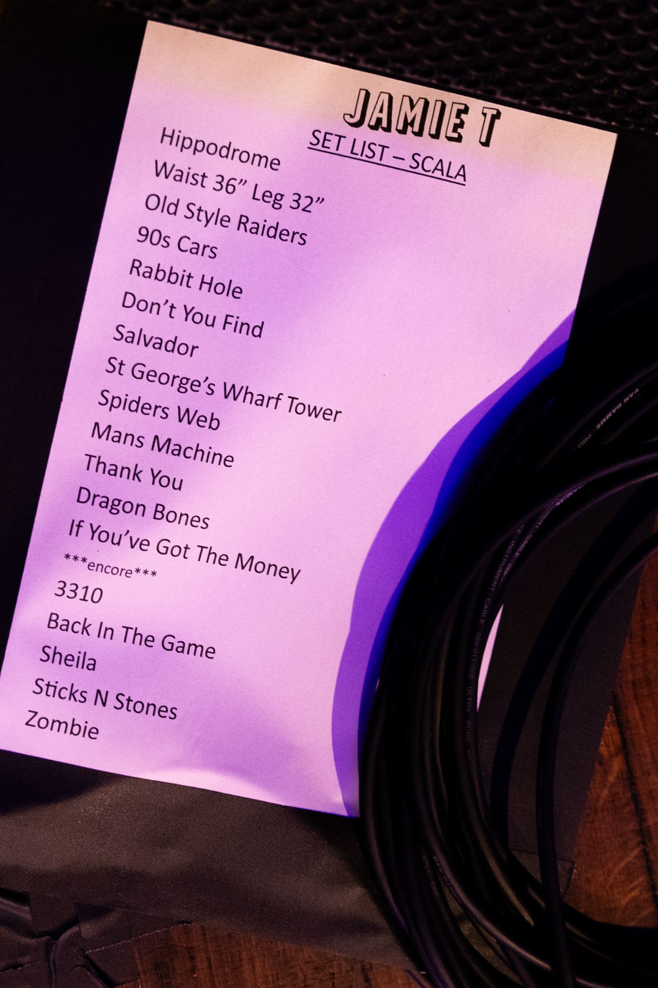 Jamie T live at Scala, London, 2026. Credit: Harvey Aspell