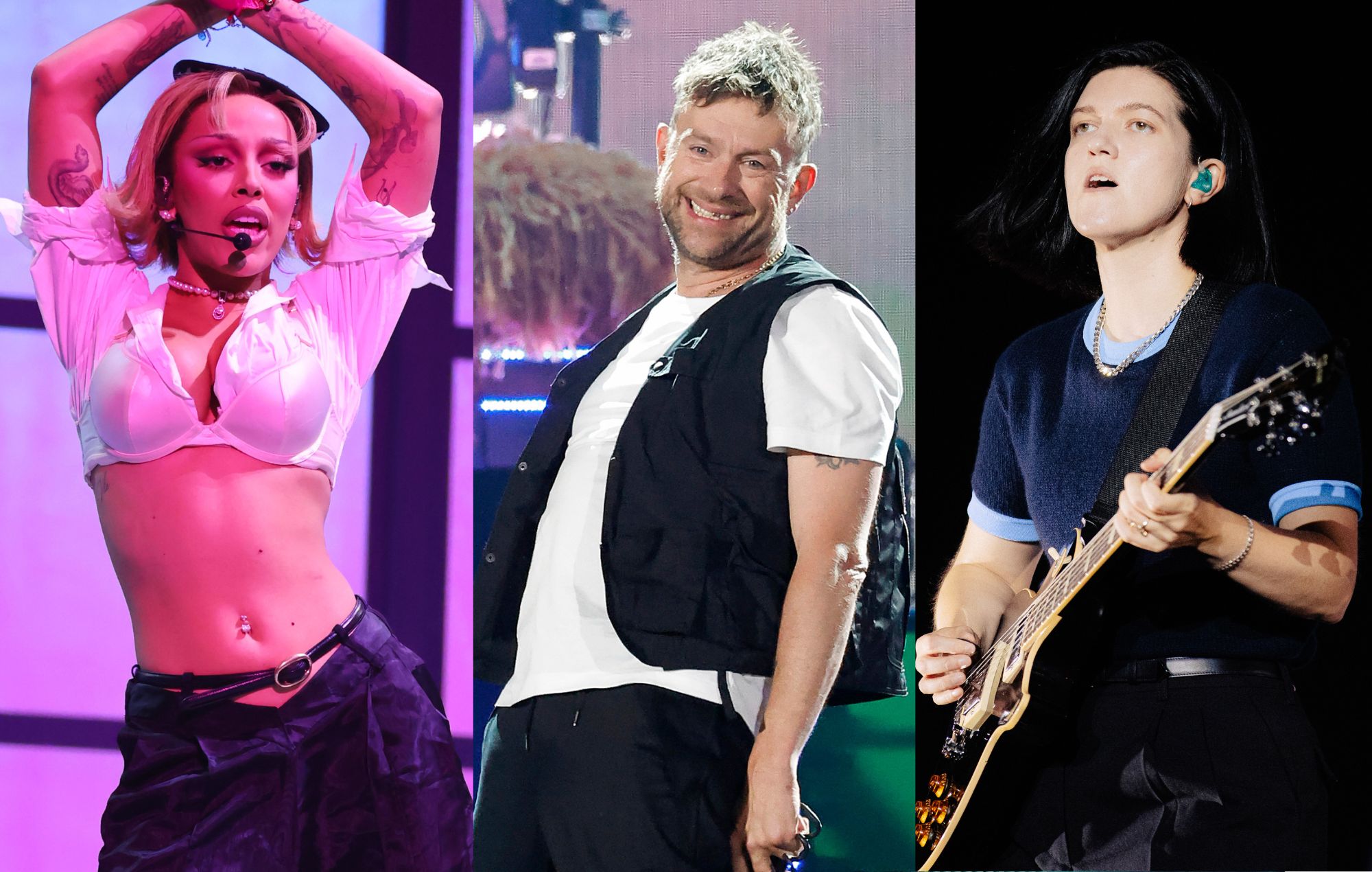 Doja Cat, Gorillaz and The xx