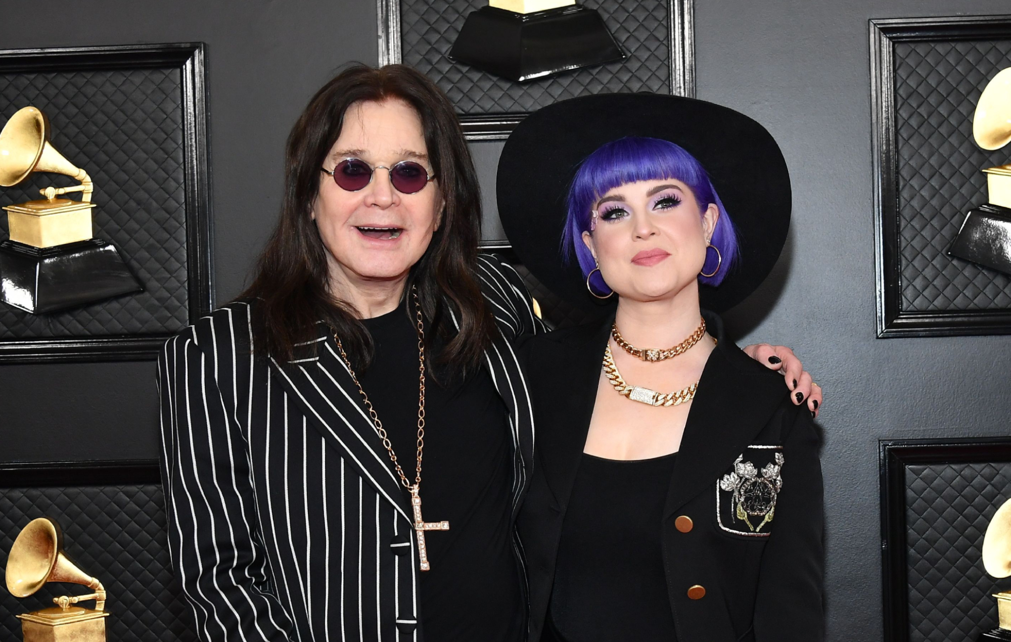 Ozzy and Kelly Osbourne, photo by Amy Sussman/Getty