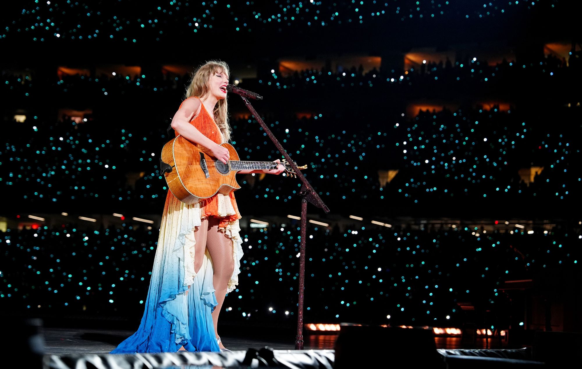 Taylor Swift during the 'Eras Tour'