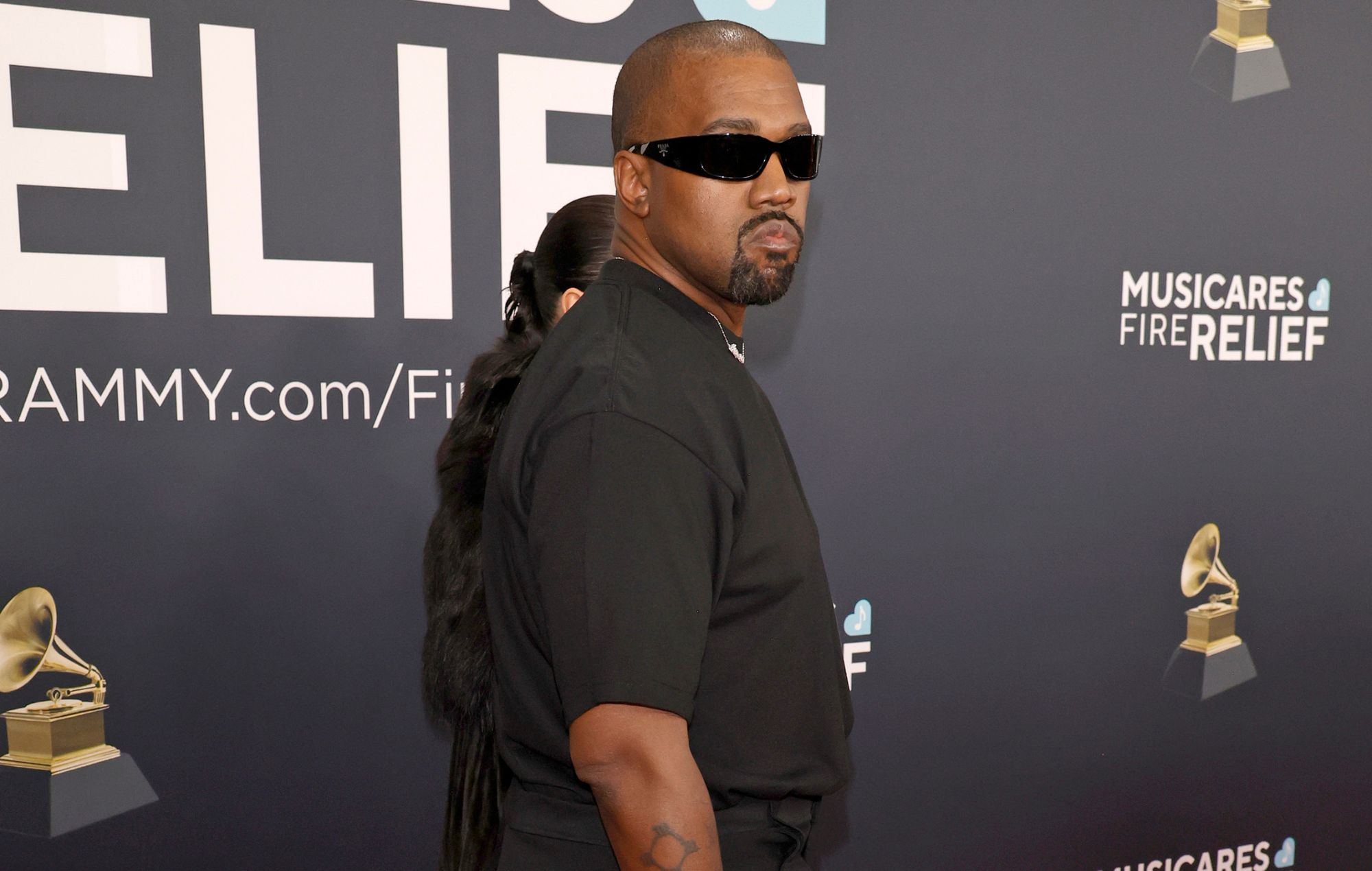 Kanye West attends the 67th GRAMMY Awards