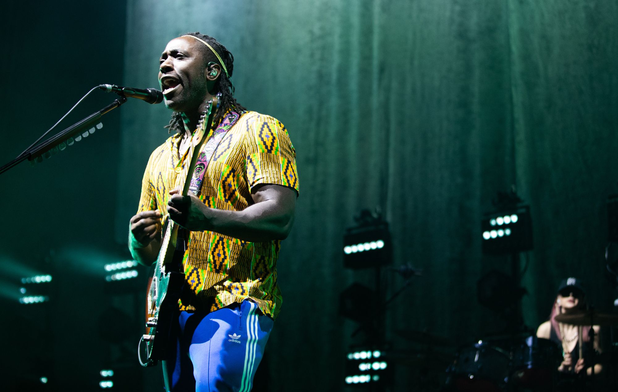 Bloc Party perform at The 3Arena Dublin on July 05, 2024 in Dublin, Ireland.