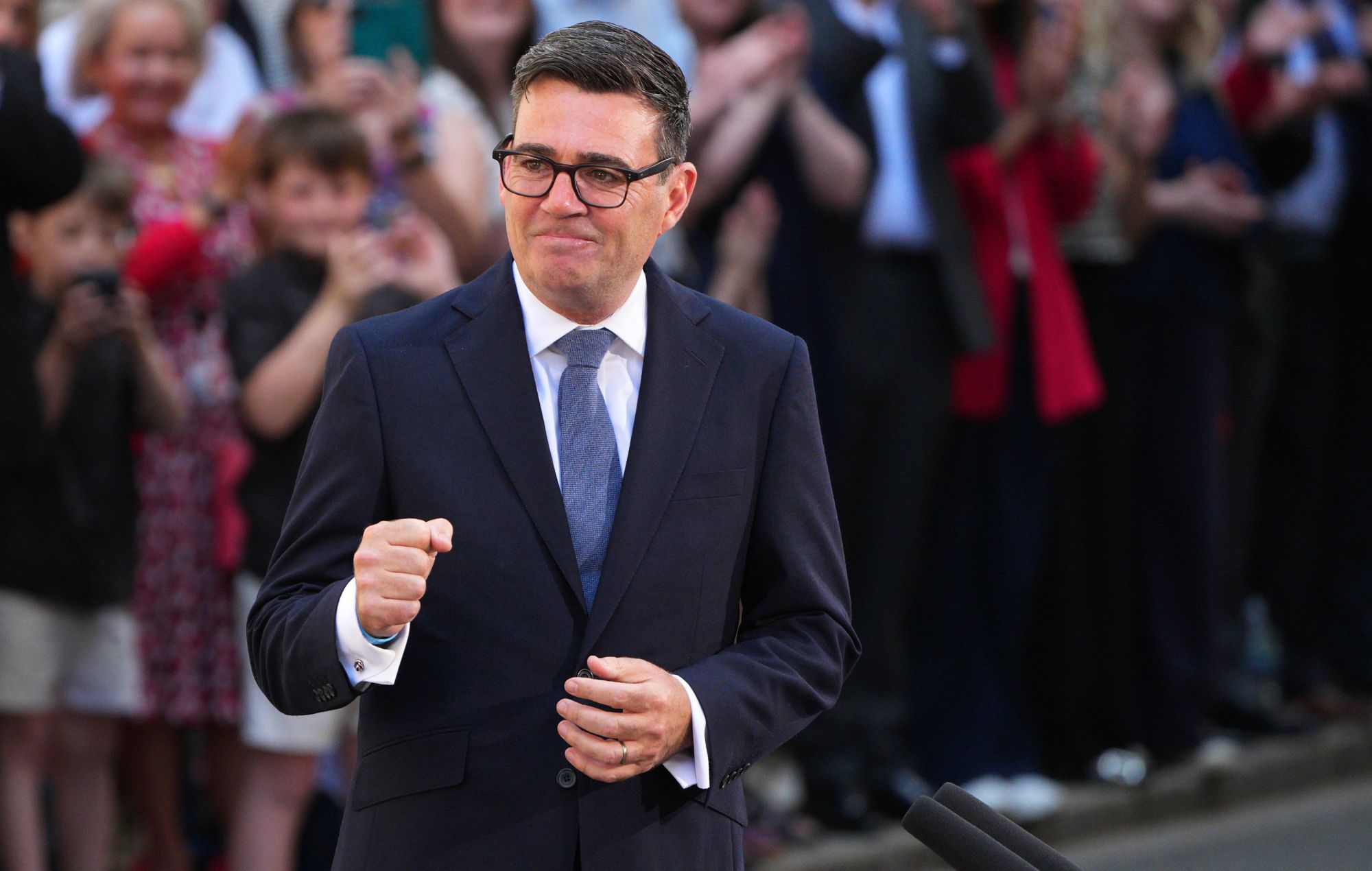 British Prime Minister and leader of the Labour Party, Andy Burnham