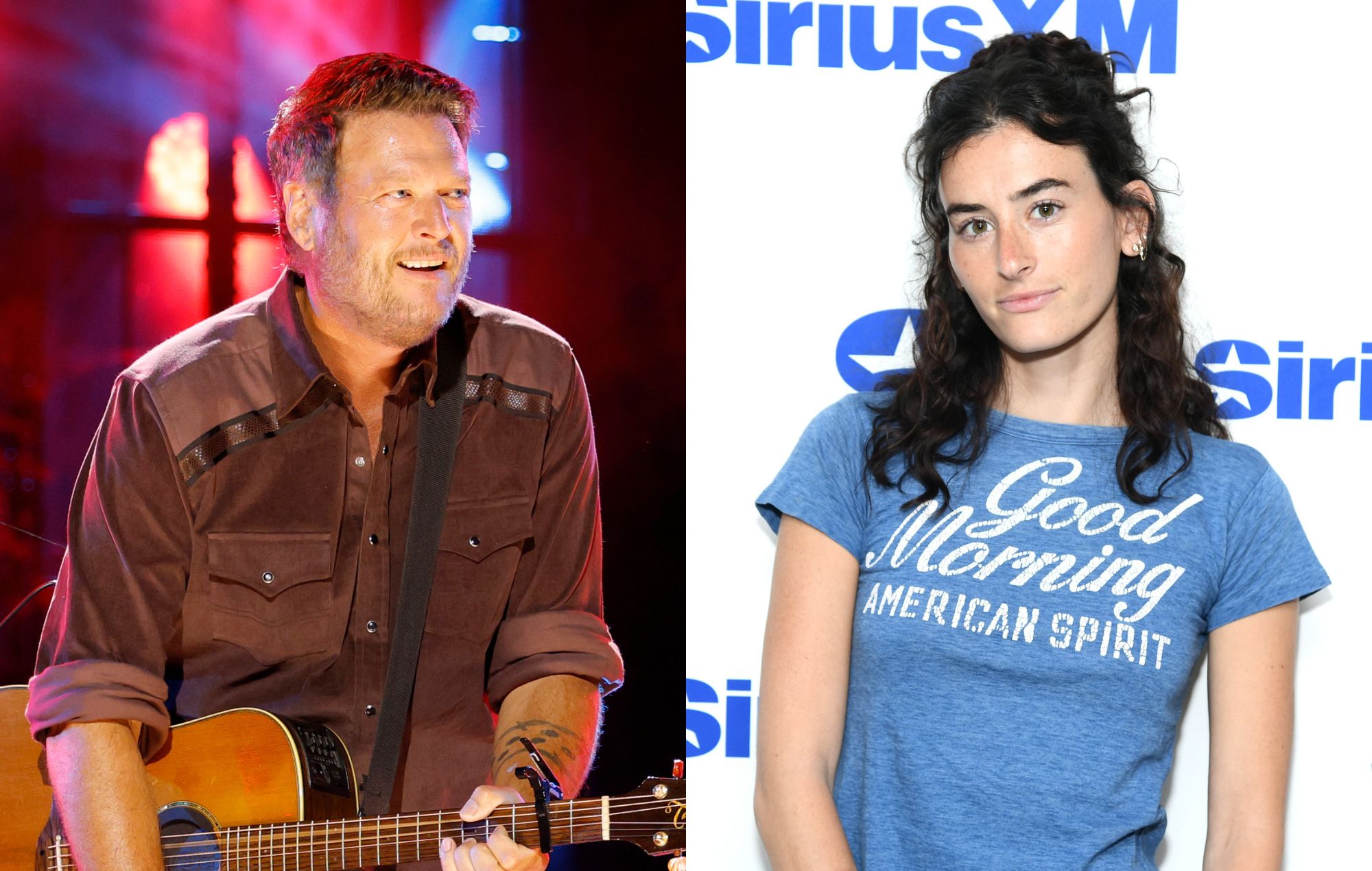 Blake Shelton and Stella Lefty