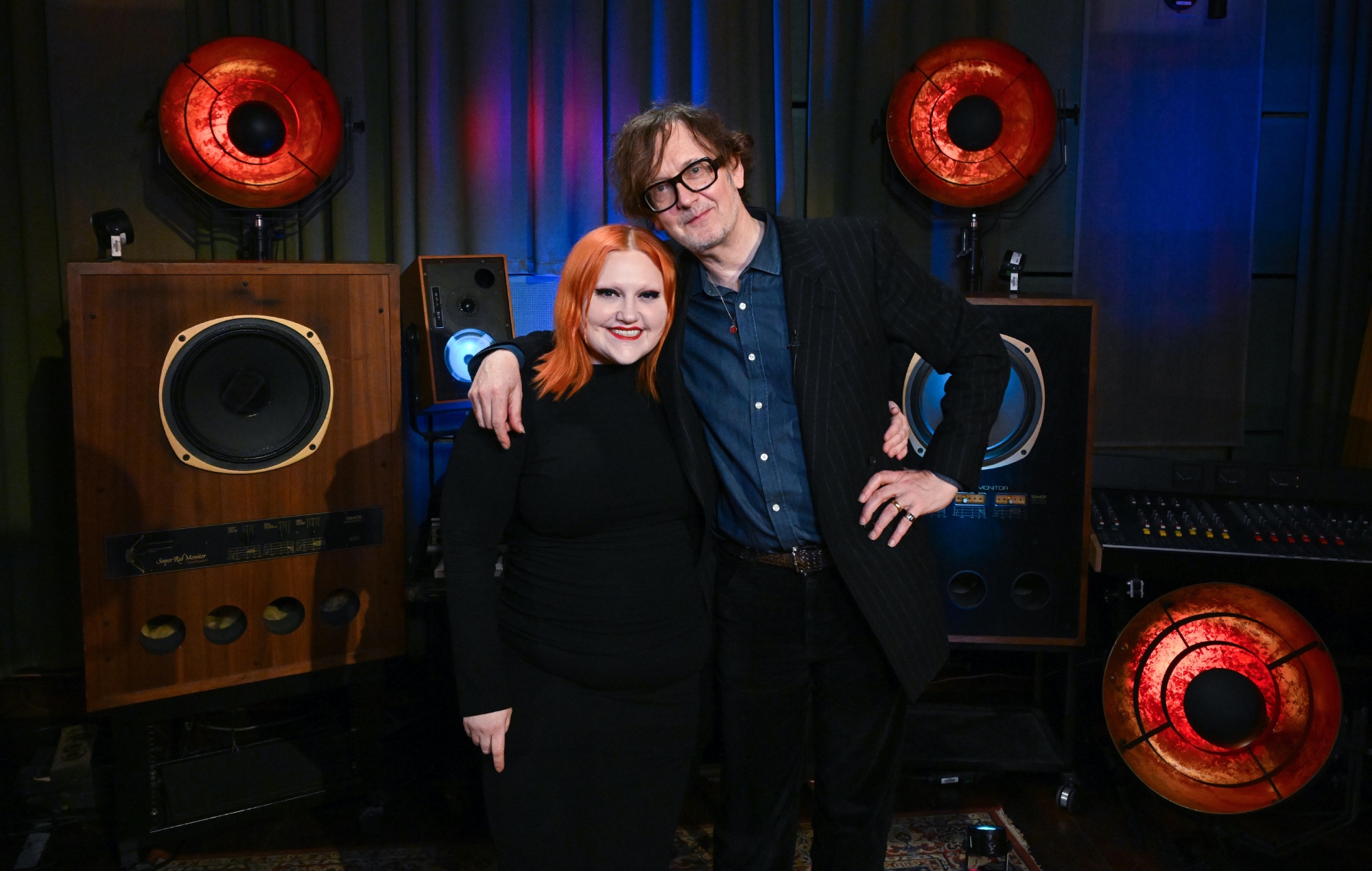 Beth Ditto and Jarvis Cocker