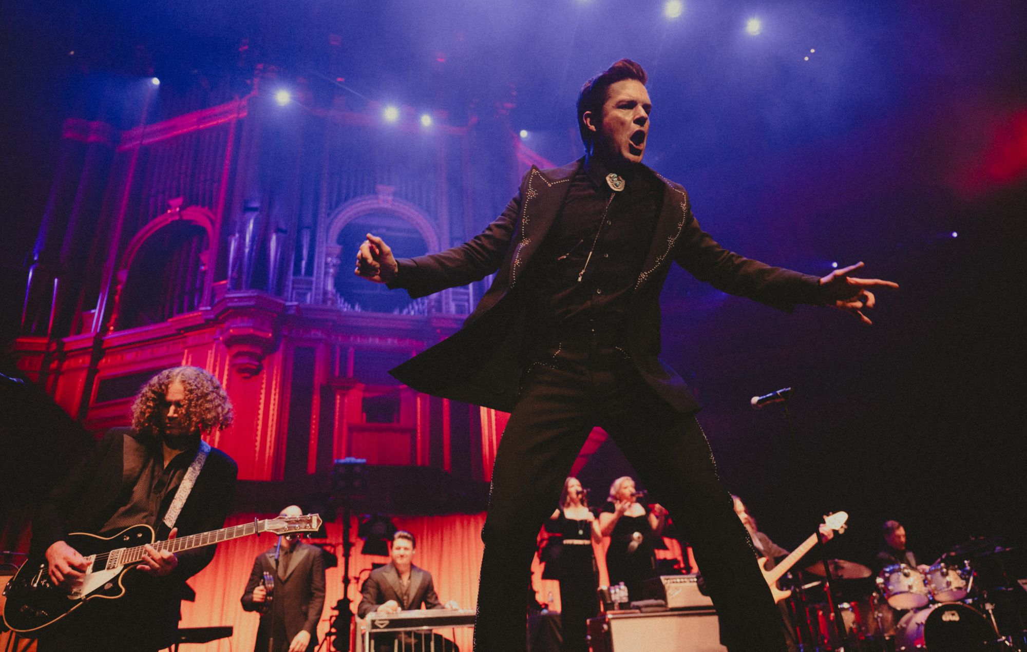 Brandon Flowers at Royal Albert Hall, 2026. CREDIT: Rob Loud