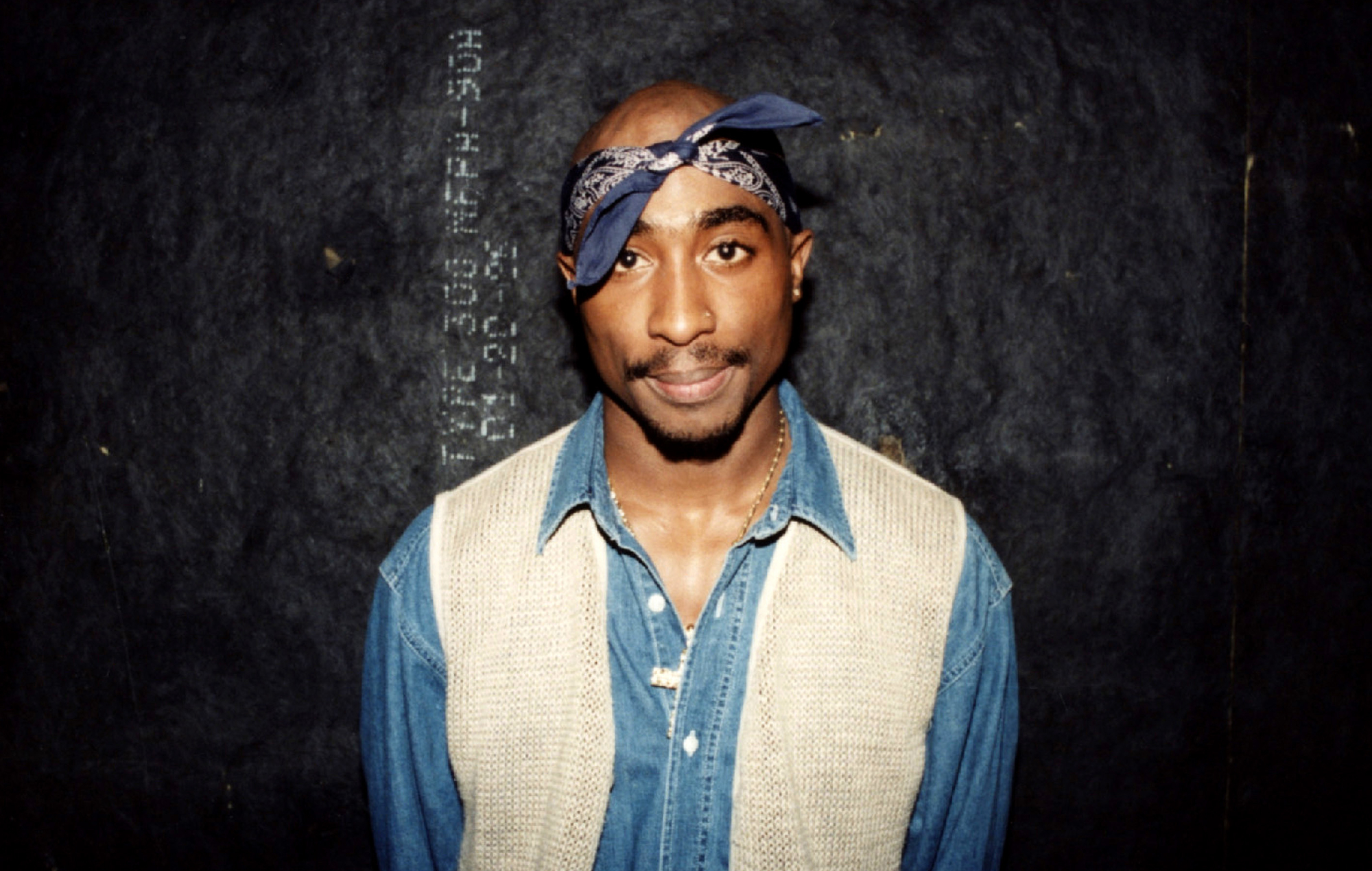 Tupac Shakur, photo by Raymond Boyd/Getty