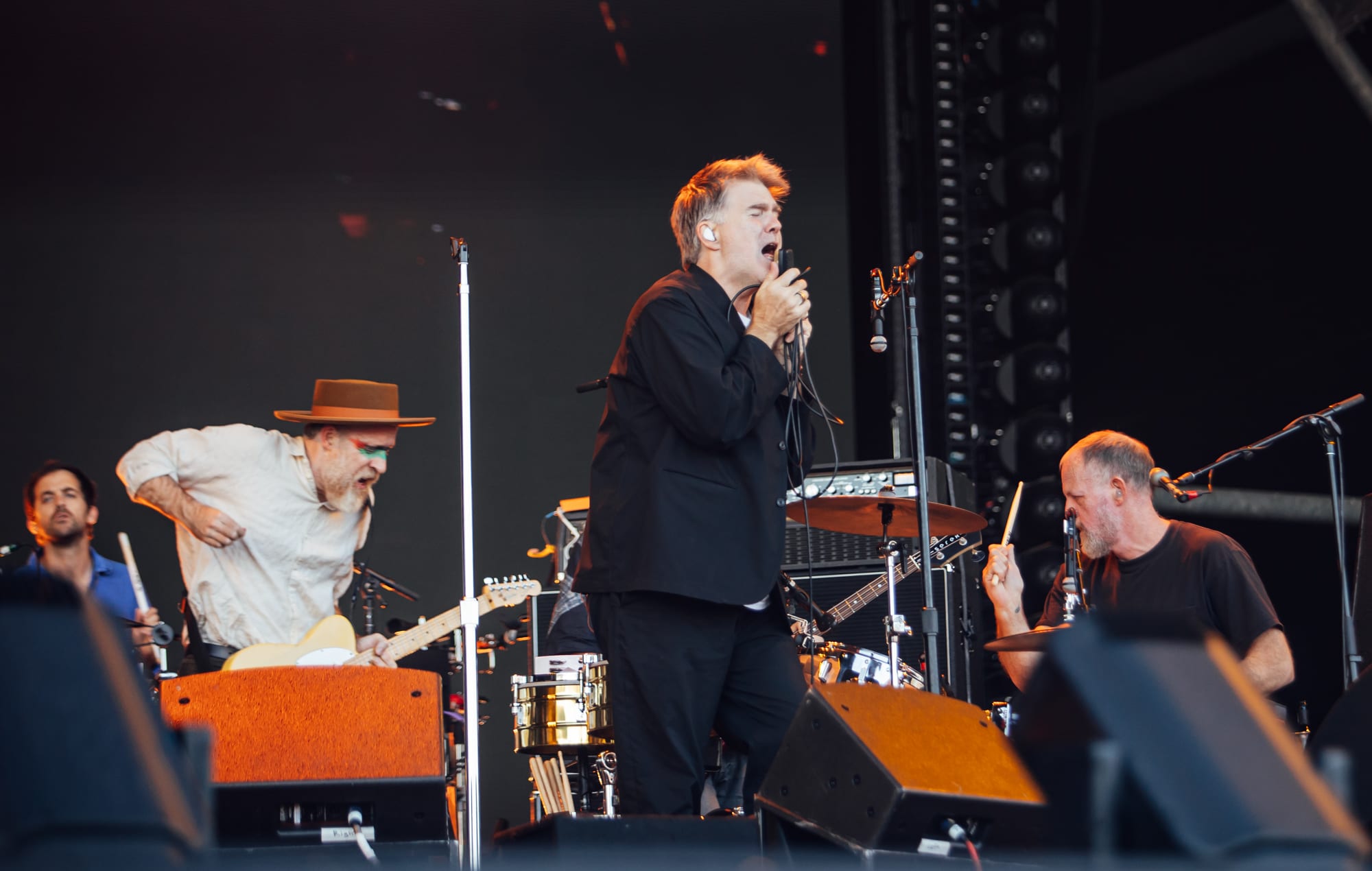 LCD Soundsystem live at Glastonbury 2024, photo by Andy Ford