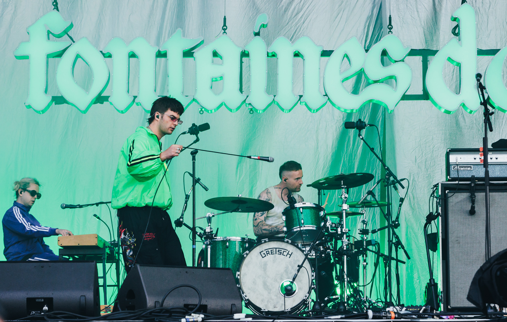 Fontaines D.C. live at Reading 2024, photo by Andy Ford