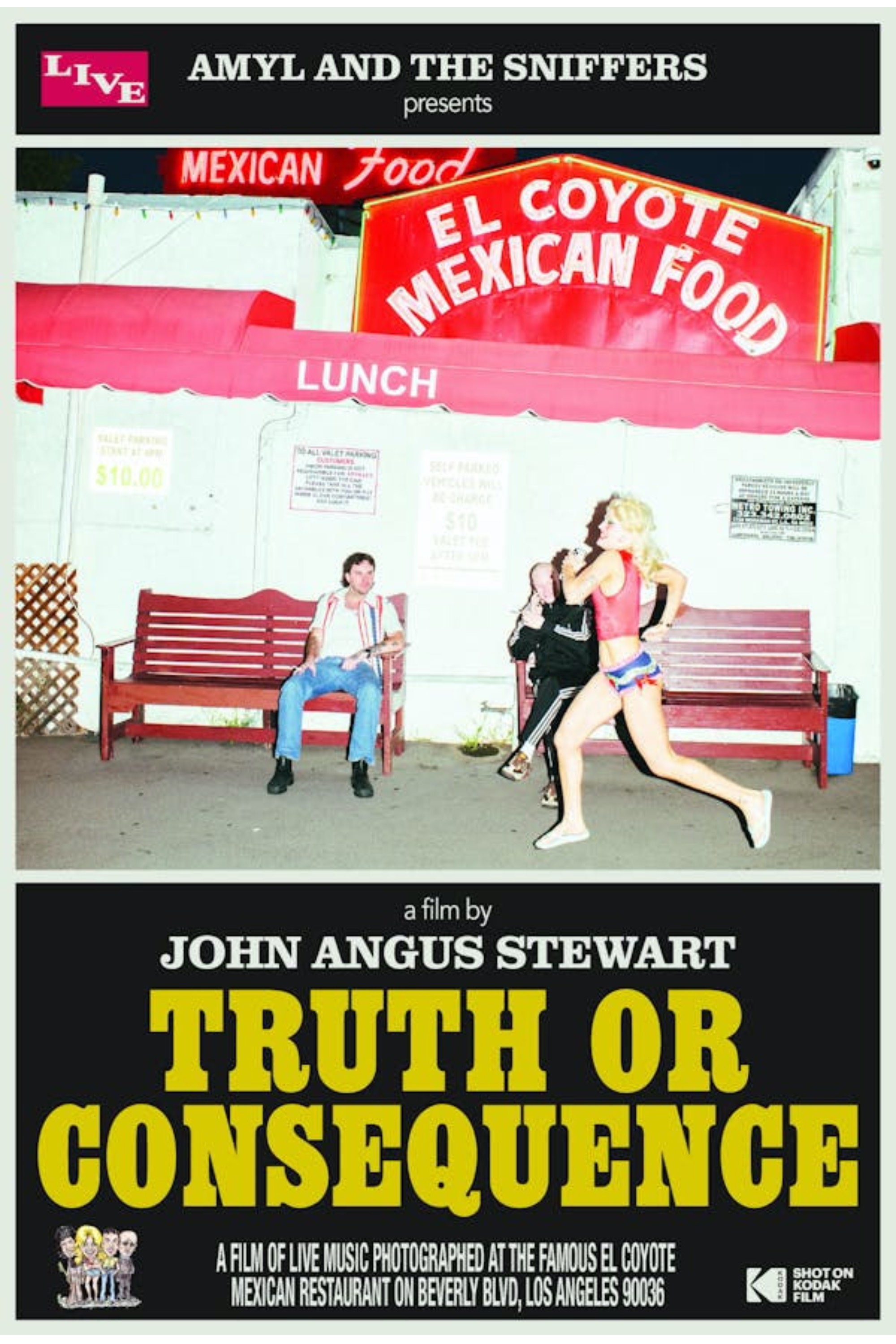 Amyl & The Sniffers – 'Truth Or Consequence' official film poster