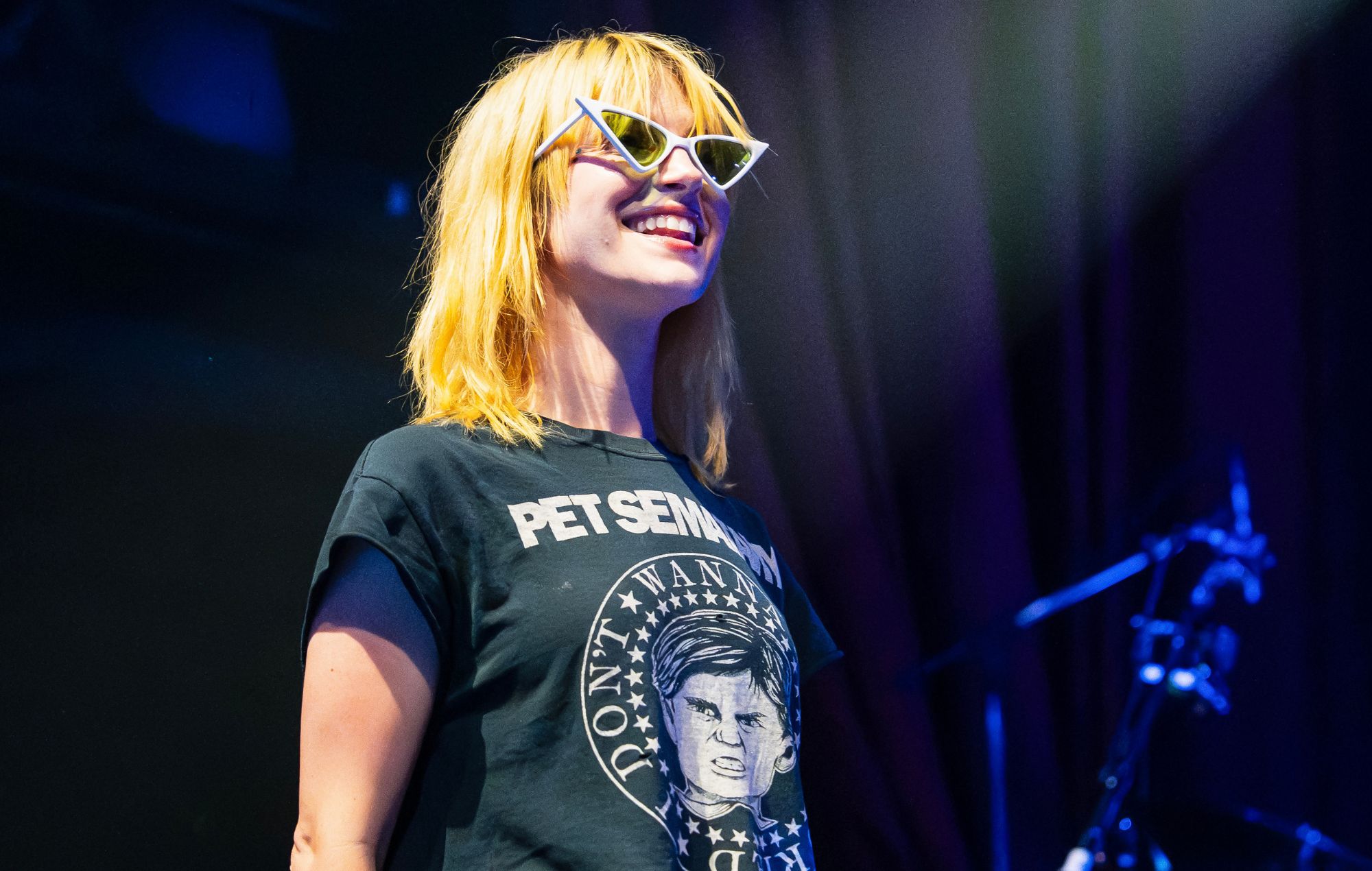 Hayley Williams of Paramore performs live