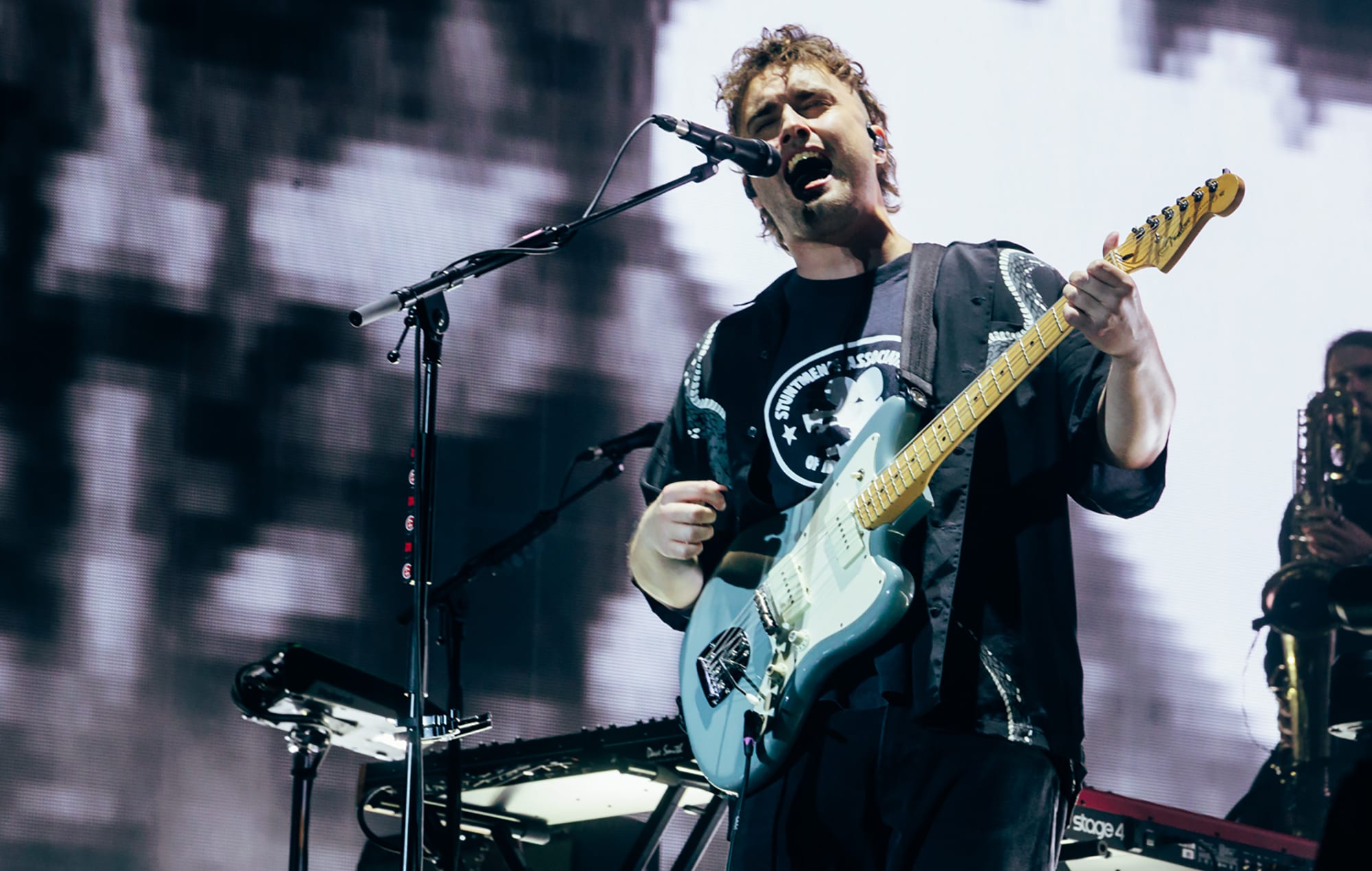 Sam Fender performing at Reading 2023, photo by Andy Ford