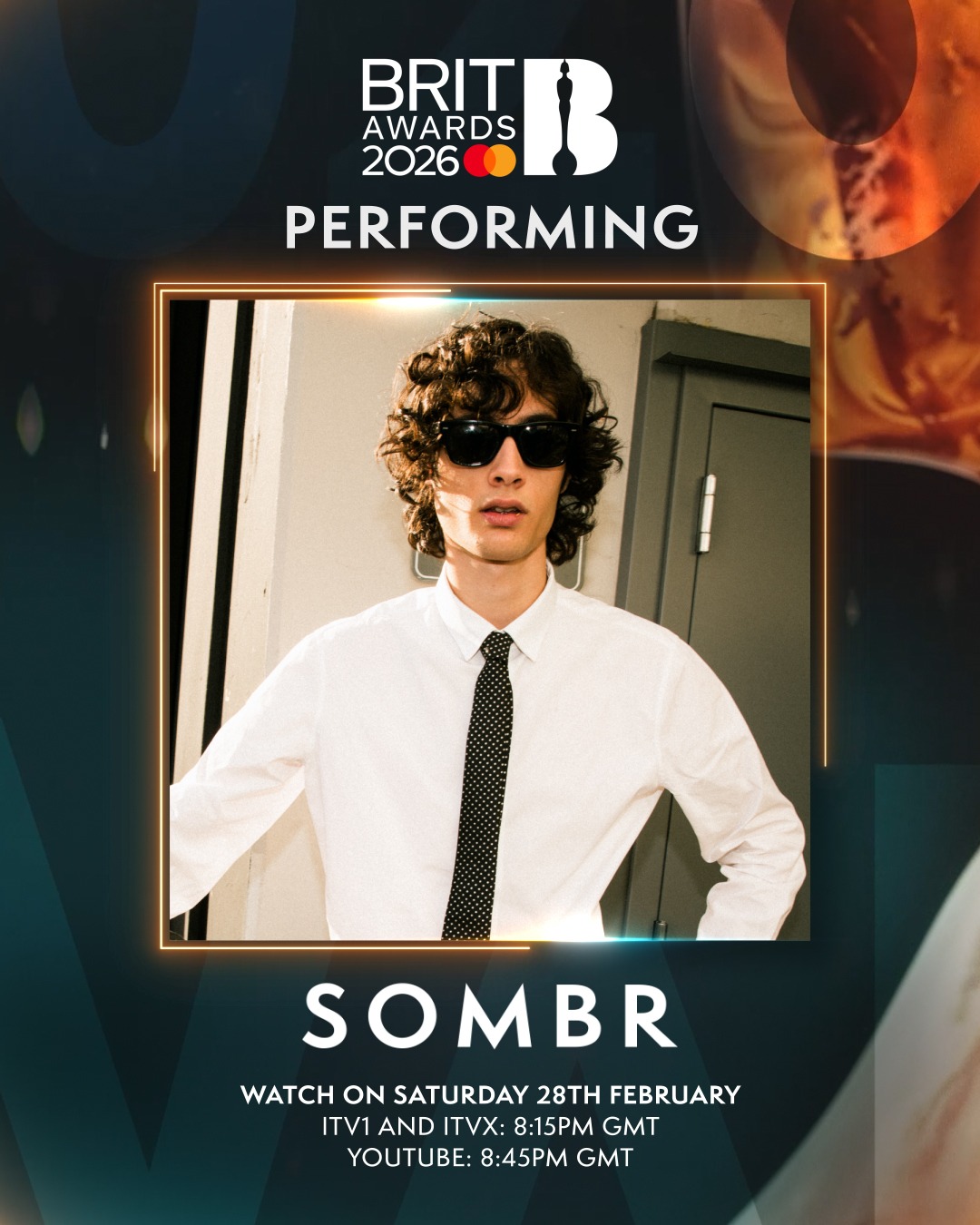 Sombr BRITS 2026
