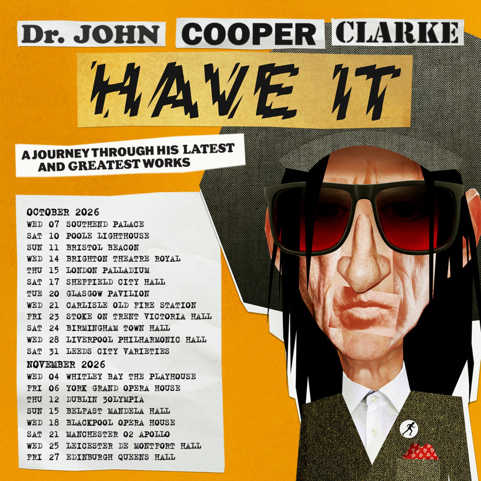 Dr John Cooper Clarke