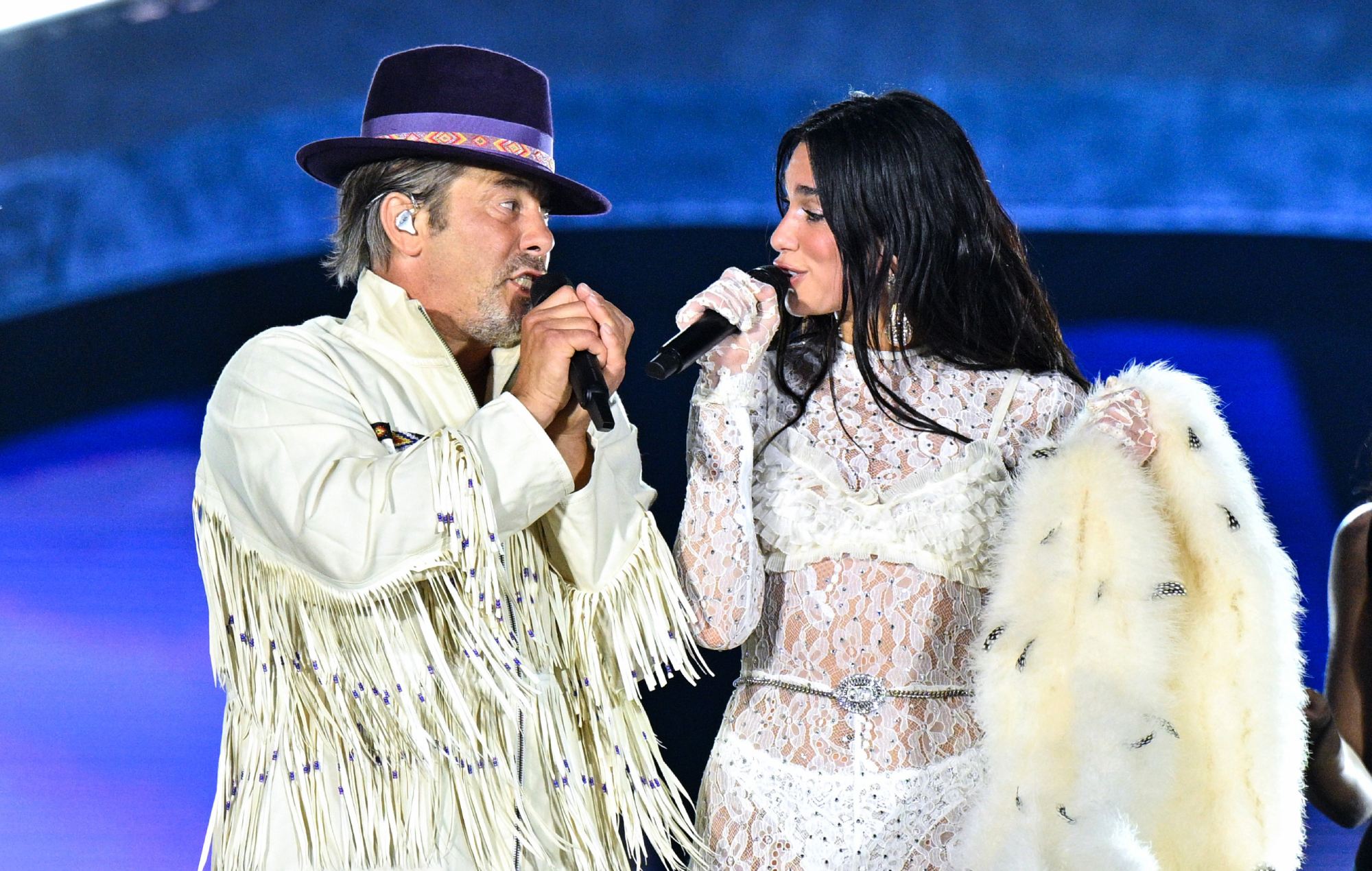 Dua Lipa and Jay Kay