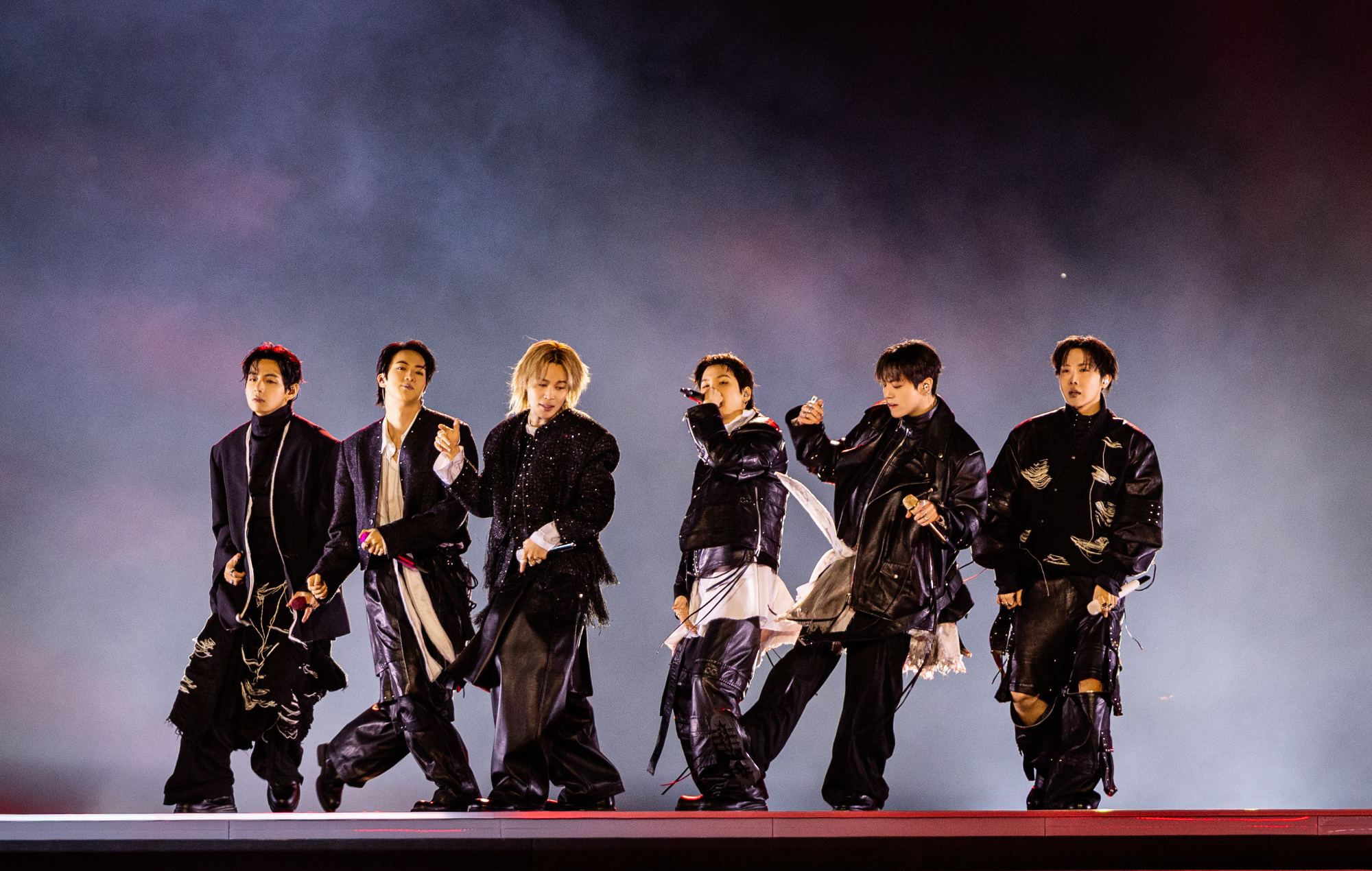 BTS, The Comeback Live at Gwanghwamun Square. Credit: BIGHIT MUSIC AND NETFLIX