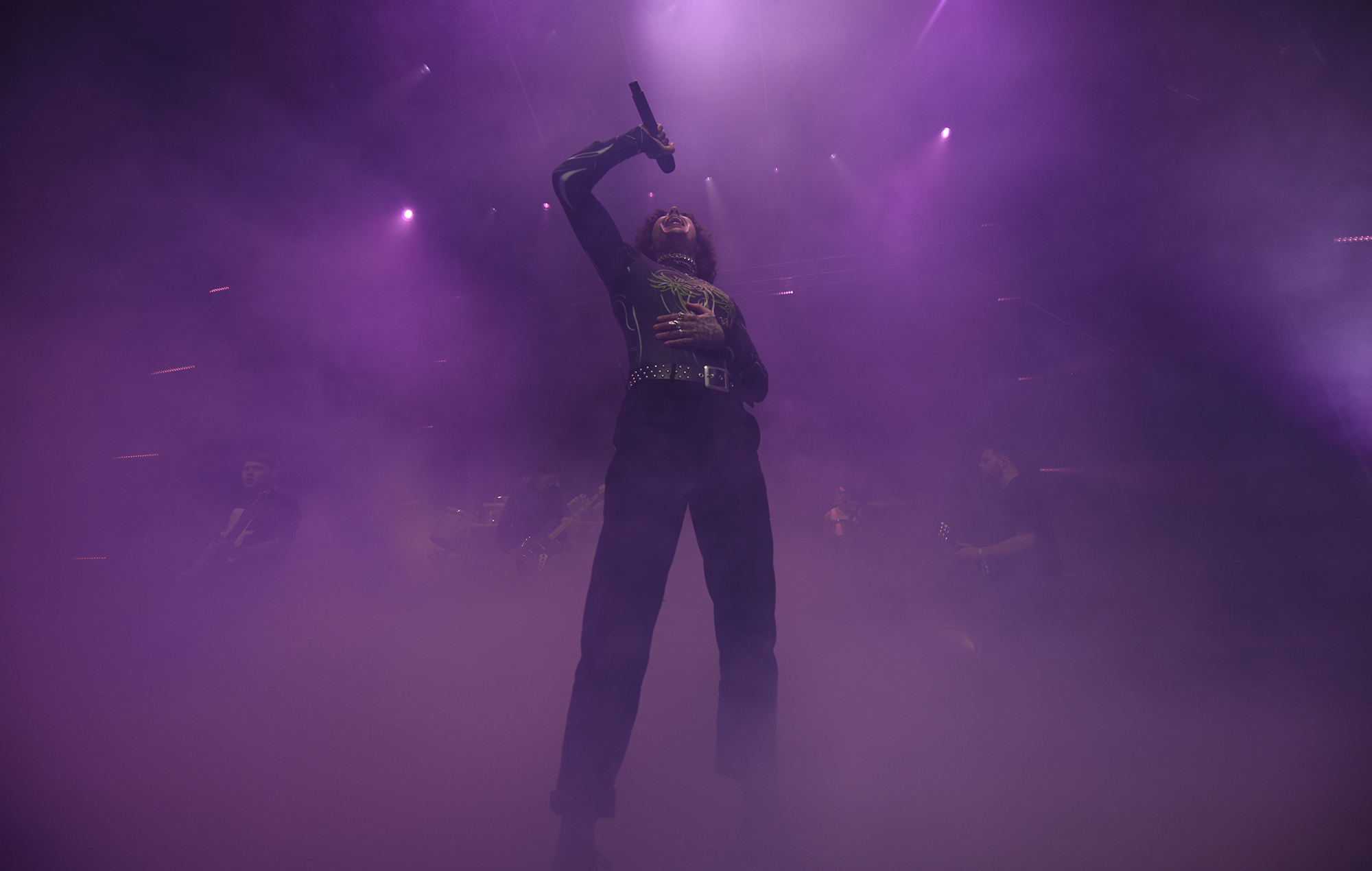 Bring Me The Horizon performing at the BandLab NME Awards 2022, photo by Jennifer McCord