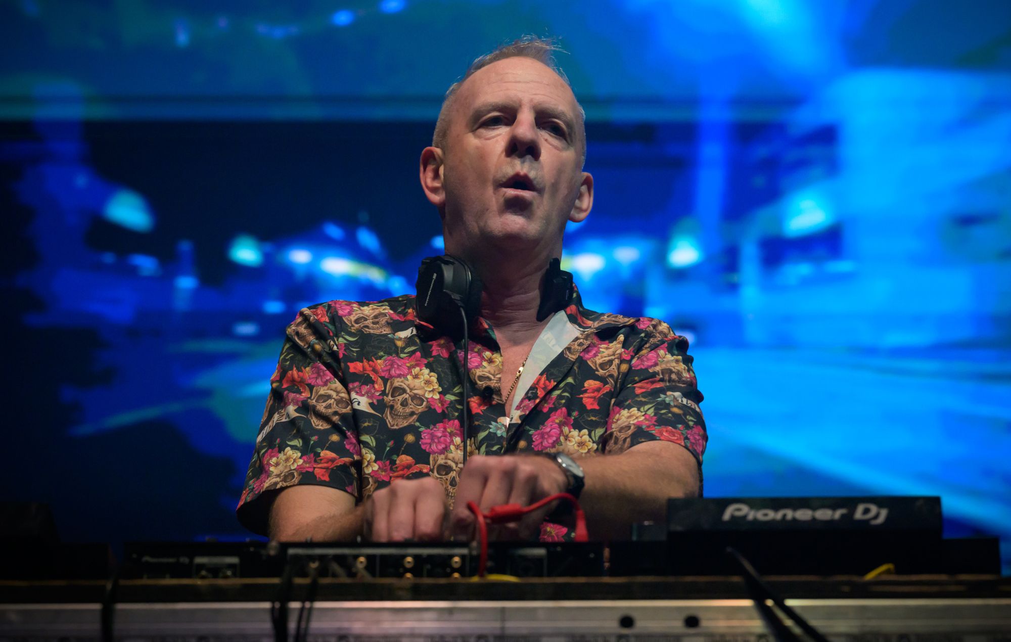 Fatboy Slim performs live