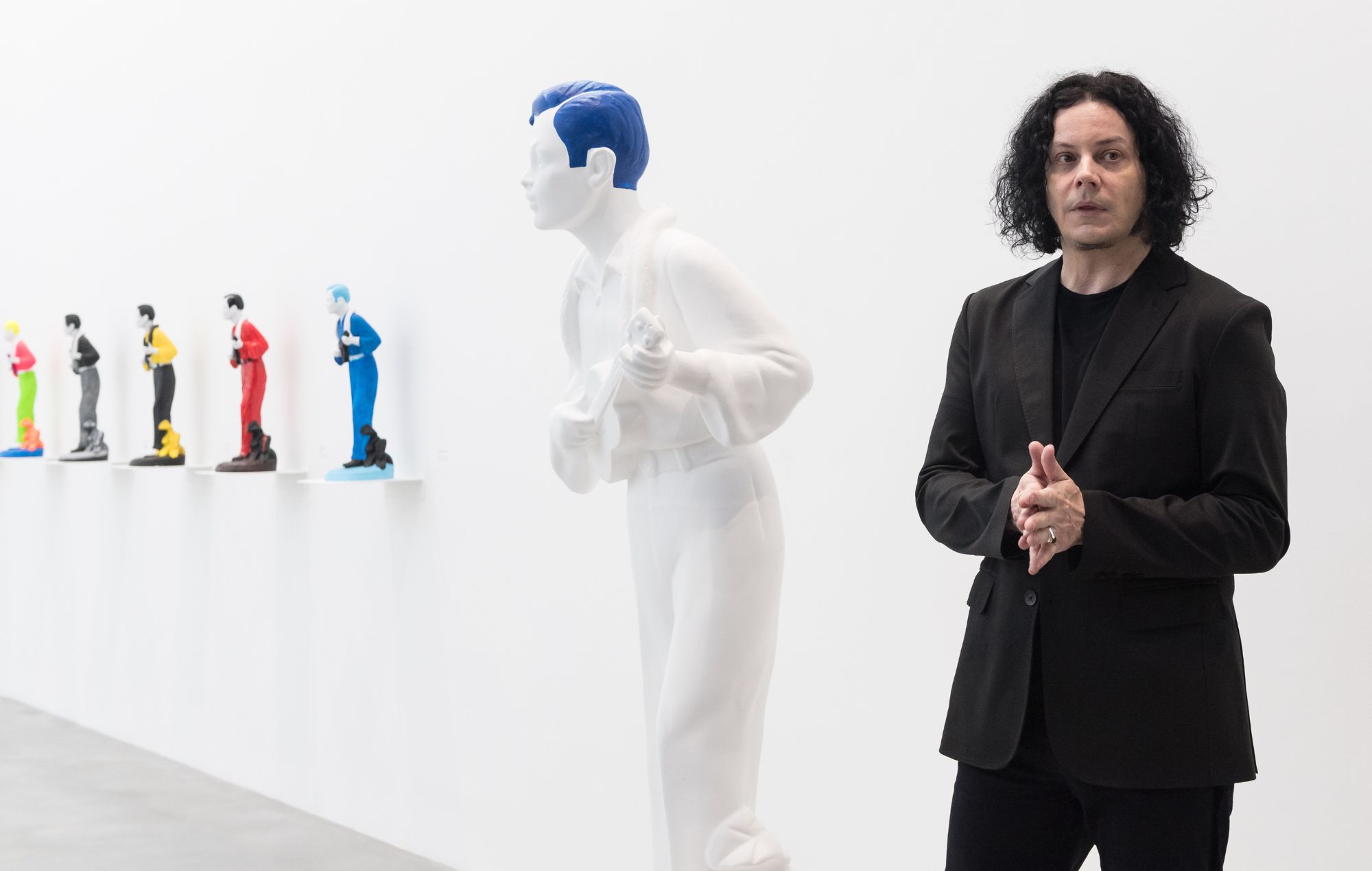 Jack White: These Thoughts May Disappear' Exhibition at Newport Street Gallery in London
