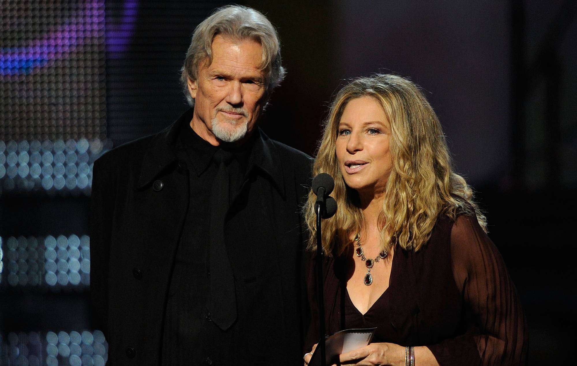 Kris Kristofferson and Barbra Streisand