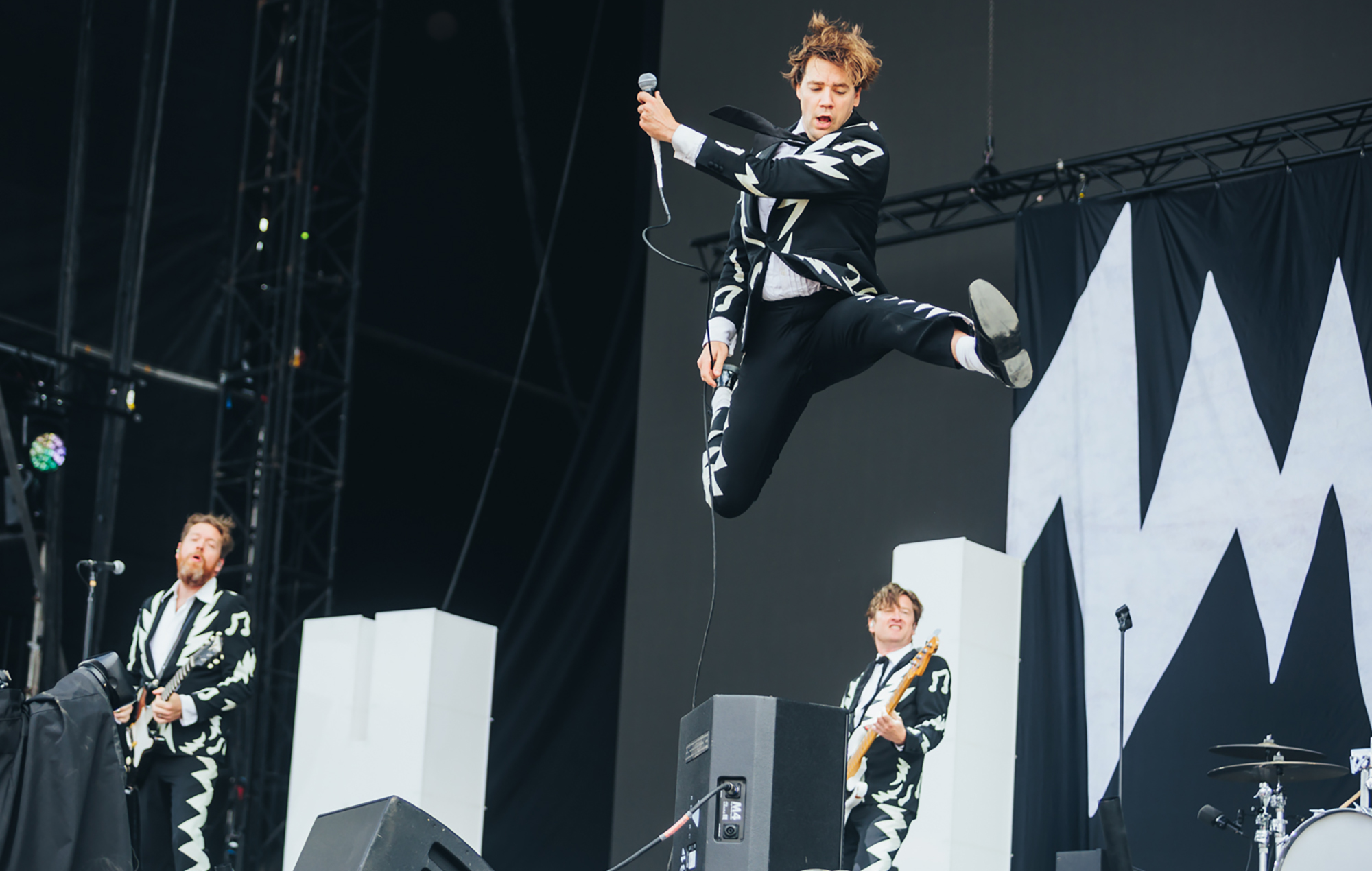 The Hives live at Glastonbury 2023, photo by Andy Ford