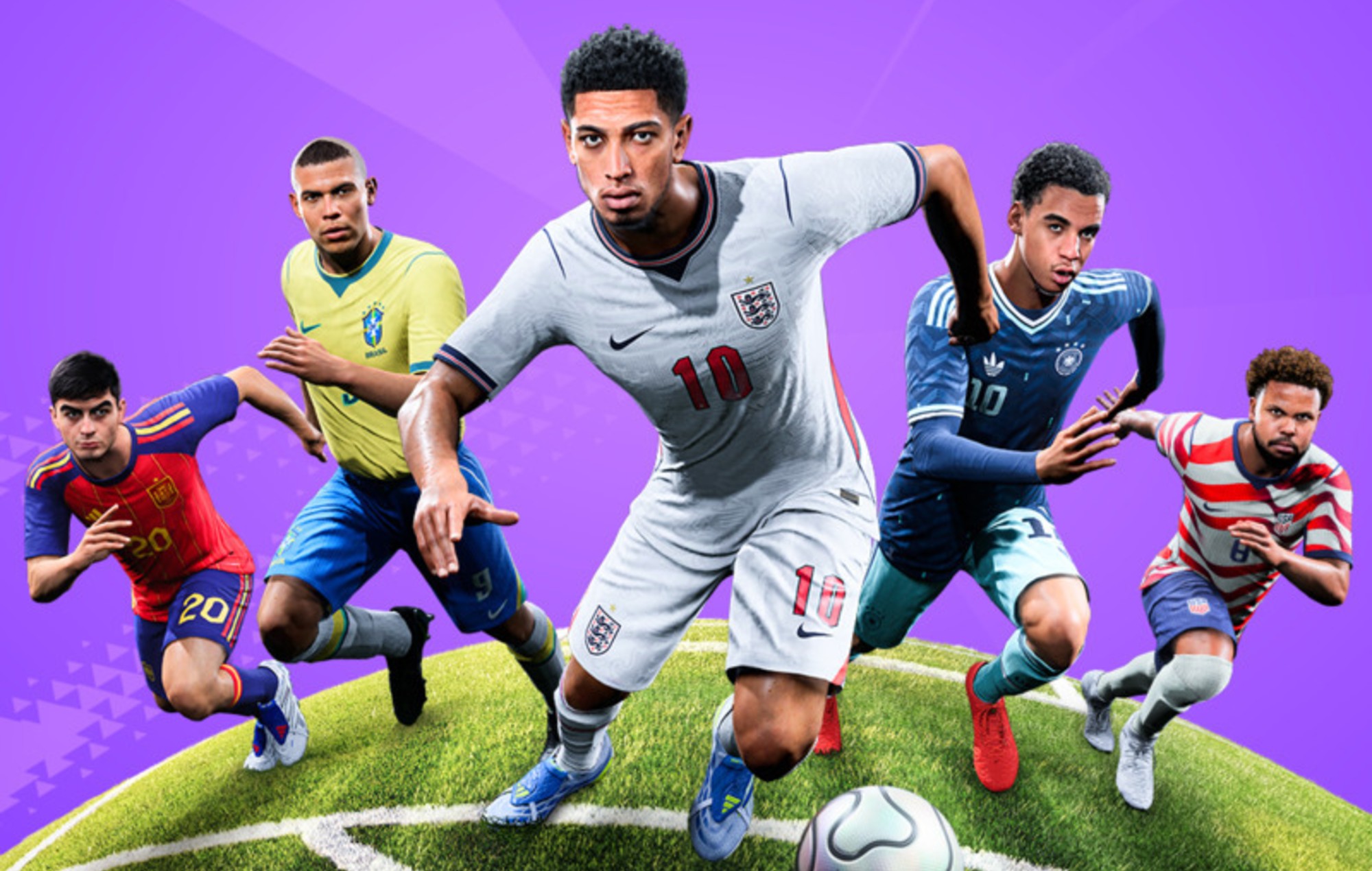 ‘EA Sports FC Ultimate Mix: England' cover art