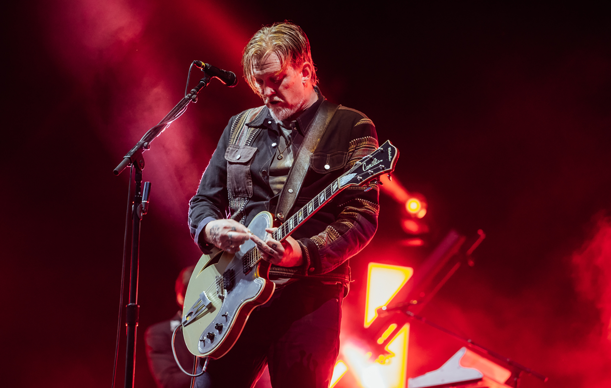 Queens of the Stone Age live at Glastonbury 2023, photo by Andy Ford