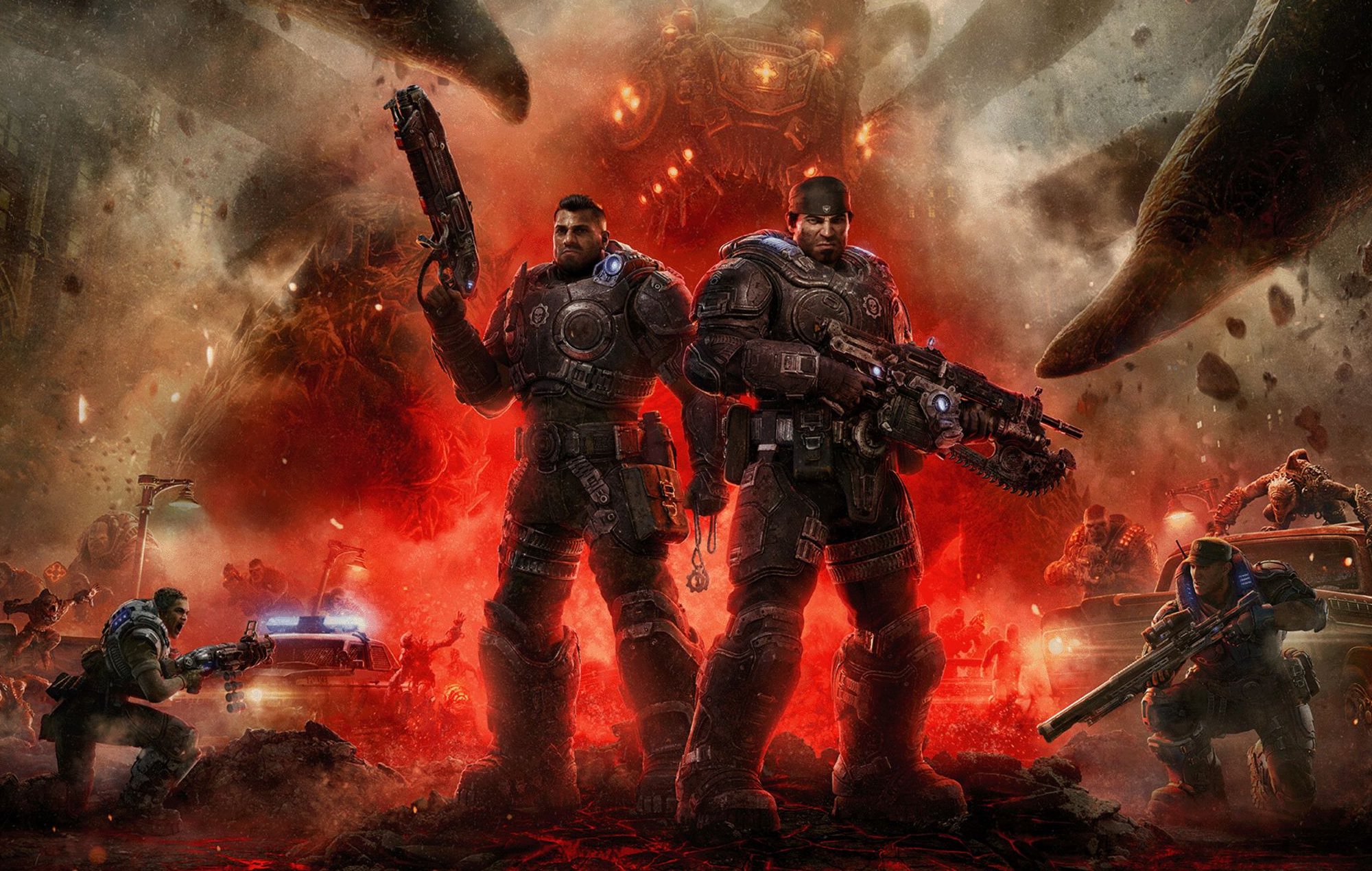 Gears of War E-Day PS5: Dom and Marcus can be seen