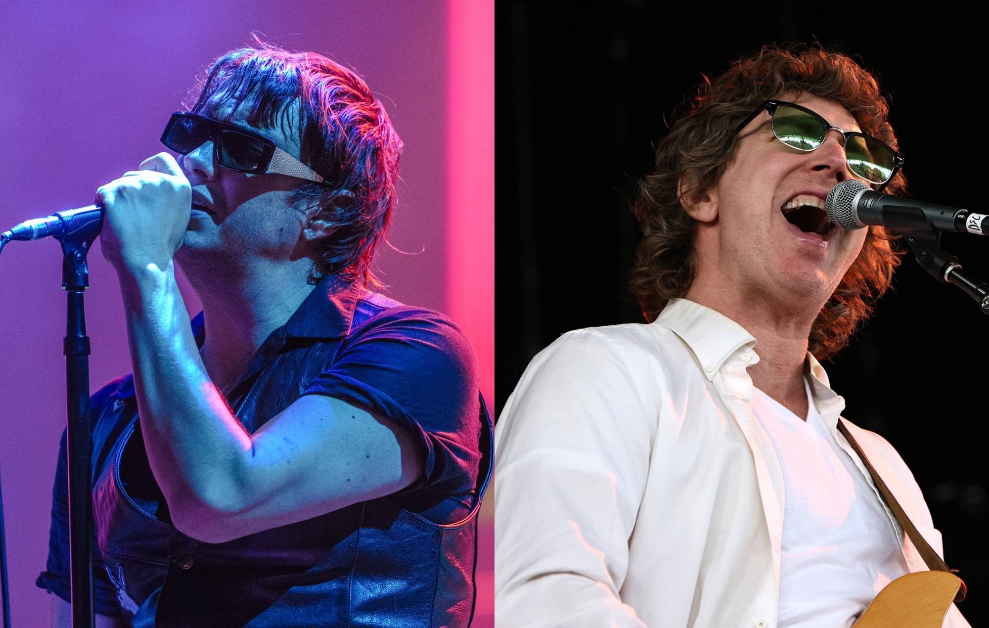 The Strokes' Julian Casablancas and Hamilton Leithauser
