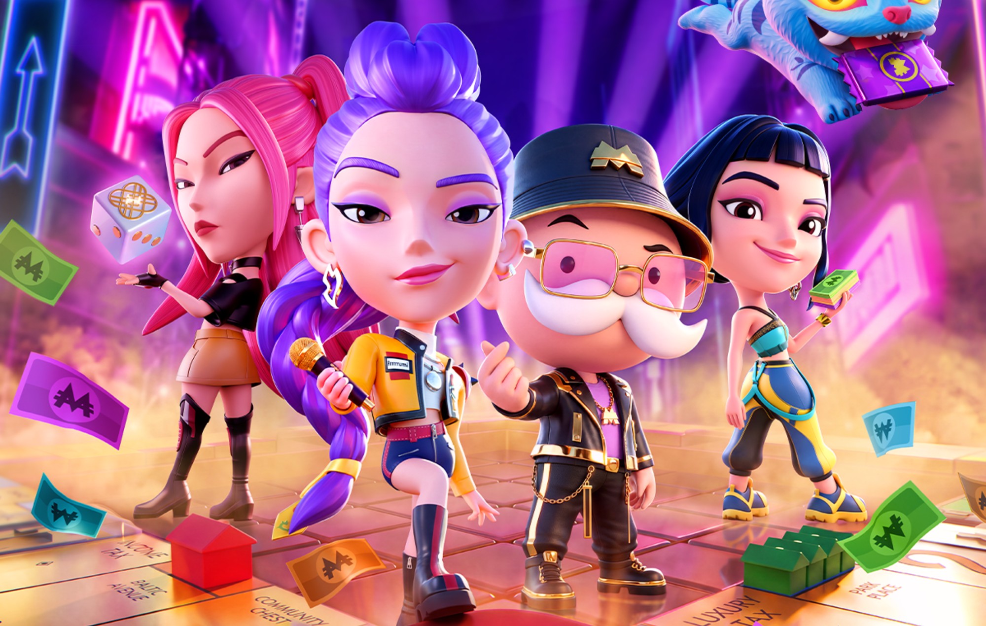 'KPop Demon Hunters' x 'Monopoly Go!'