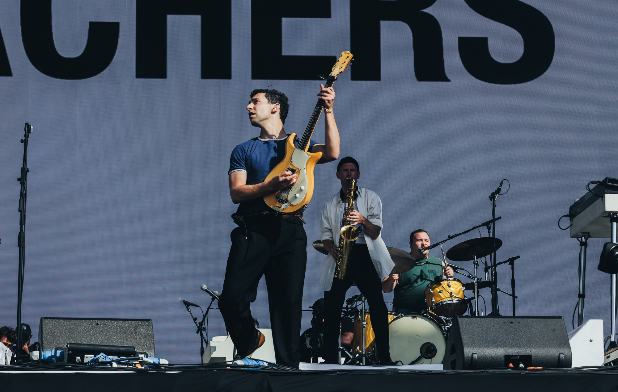 Bleachers live at Reading 2024, photo by Andy Ford