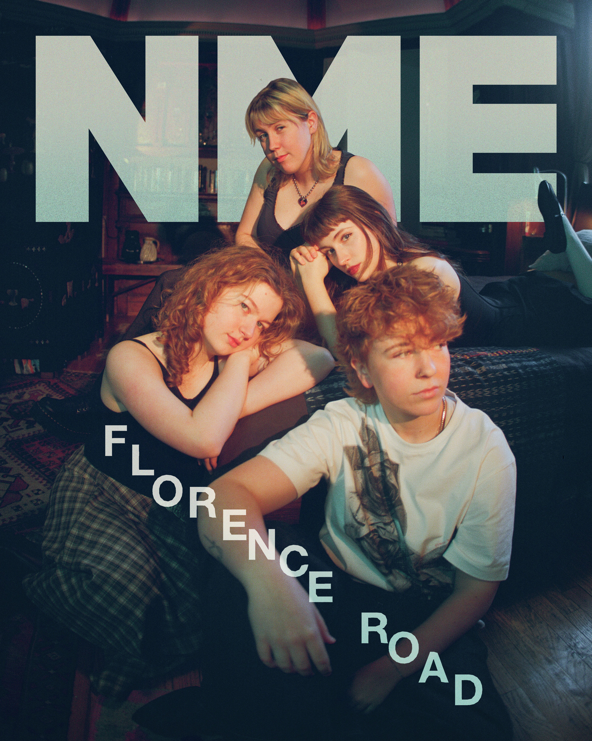 Florence Road on The Cover of NME (2026), photo by Marisa Bazan