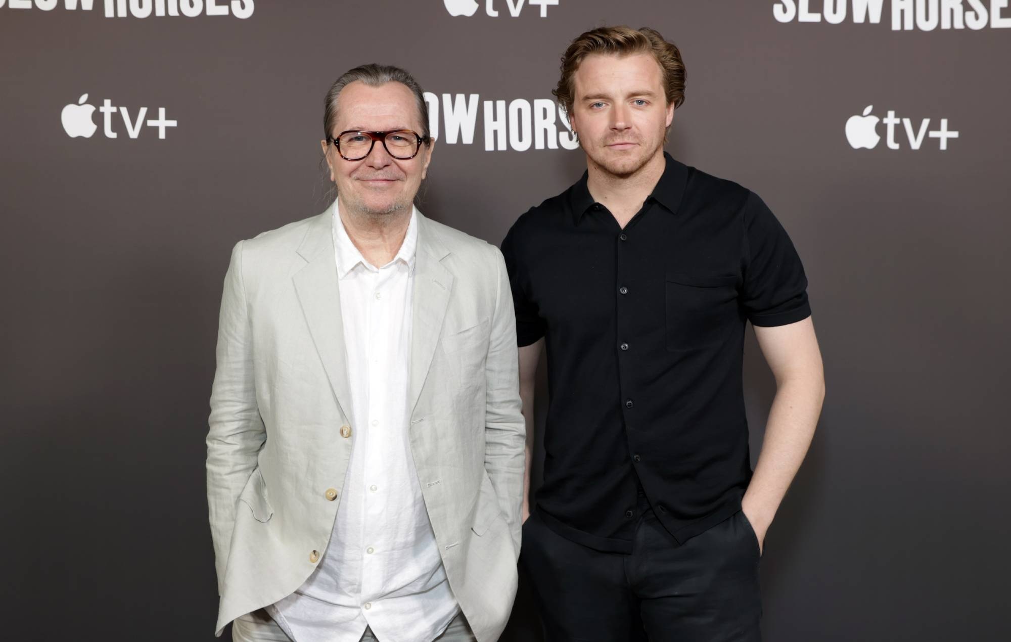 Gary Oldman and Jack Lowden