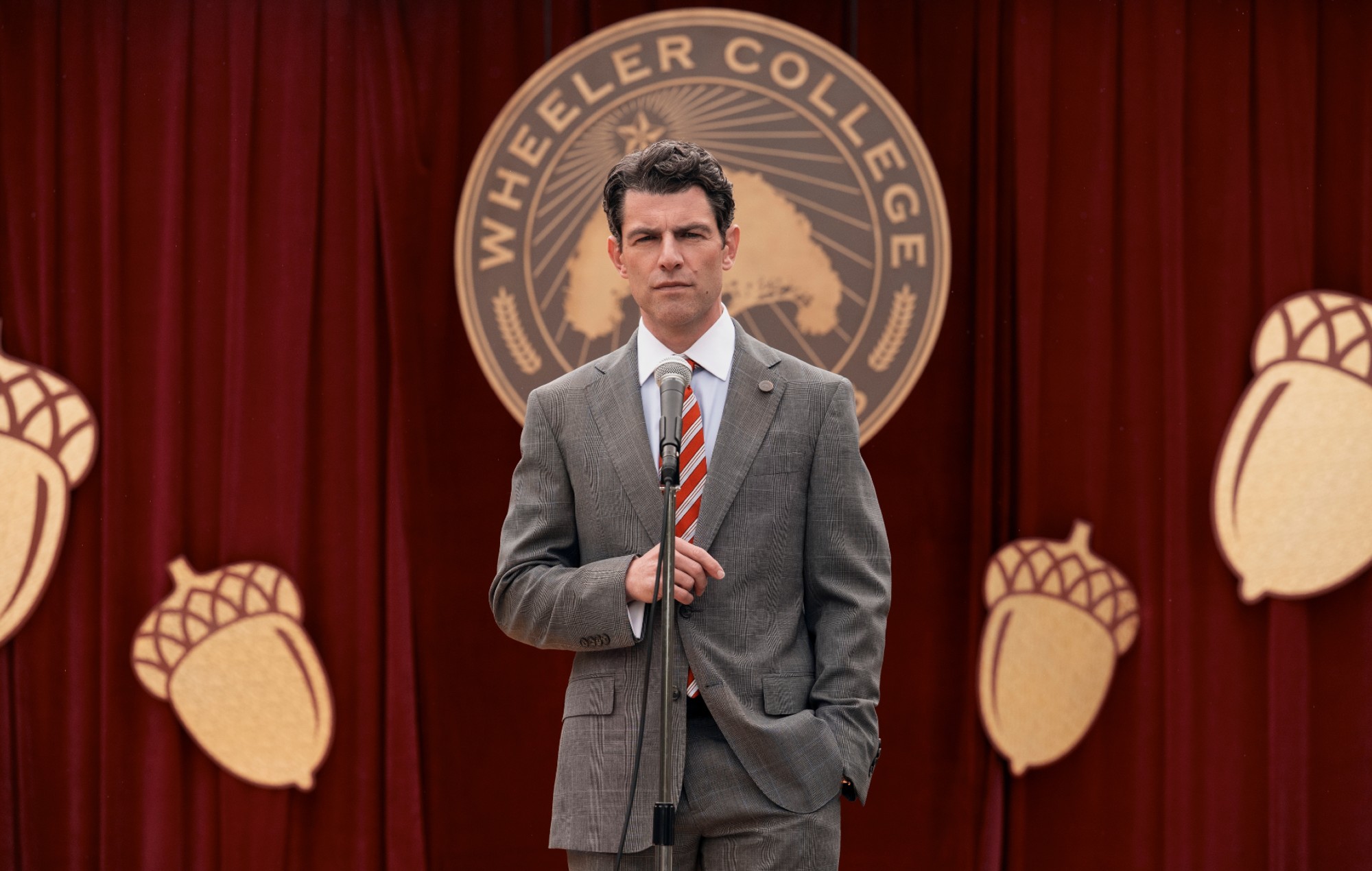 Max Greenfield in A Man On The Inside season 2