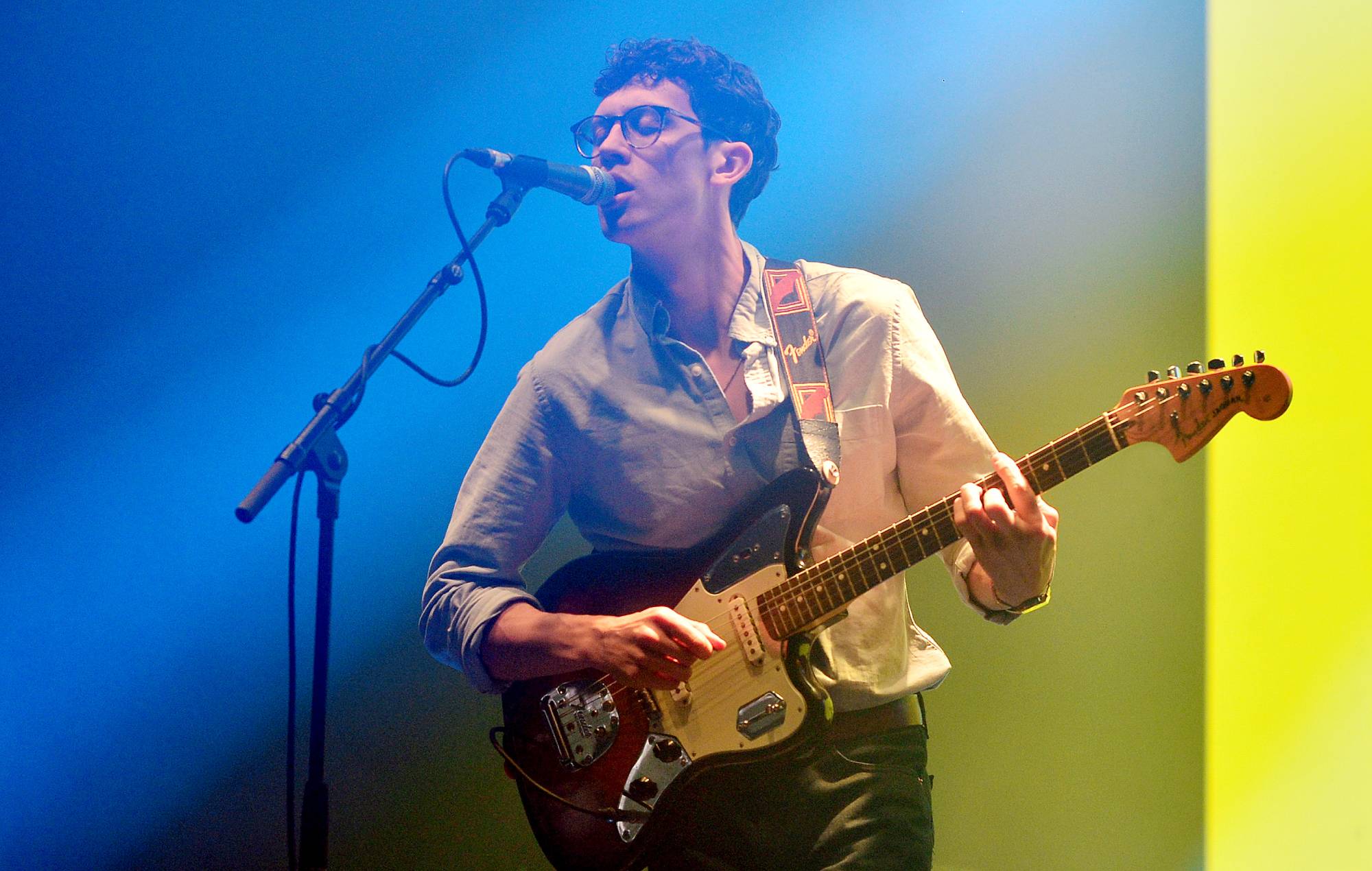 Jack Kaye performing with The Magic Gang at All Points East Festival 2021 (Photo by Jim Dyson/Getty Images)