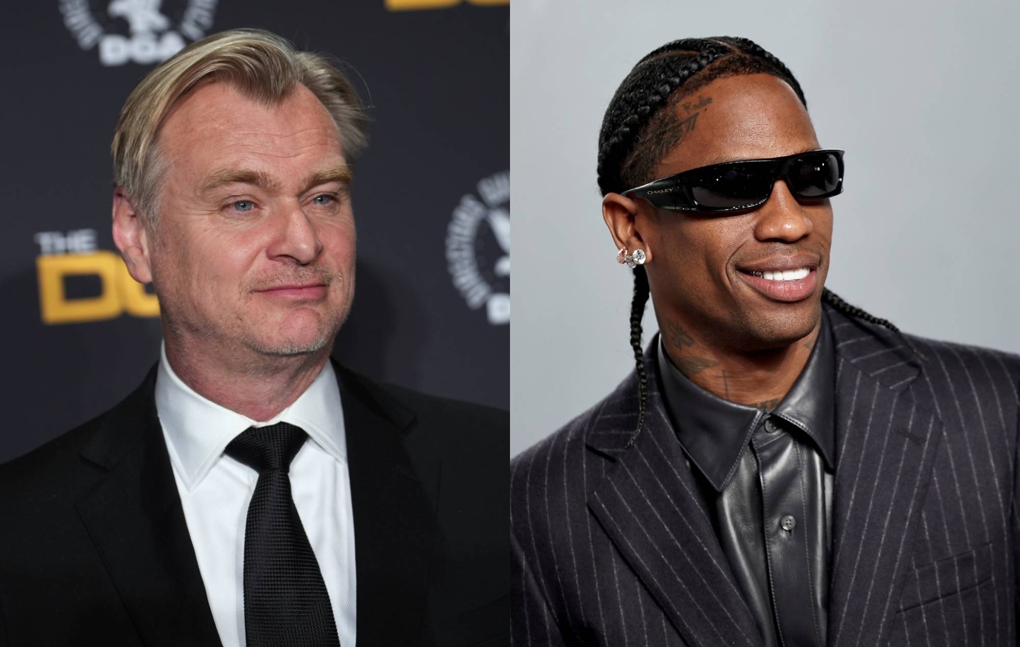 Christopher Nolan and Travis Scott