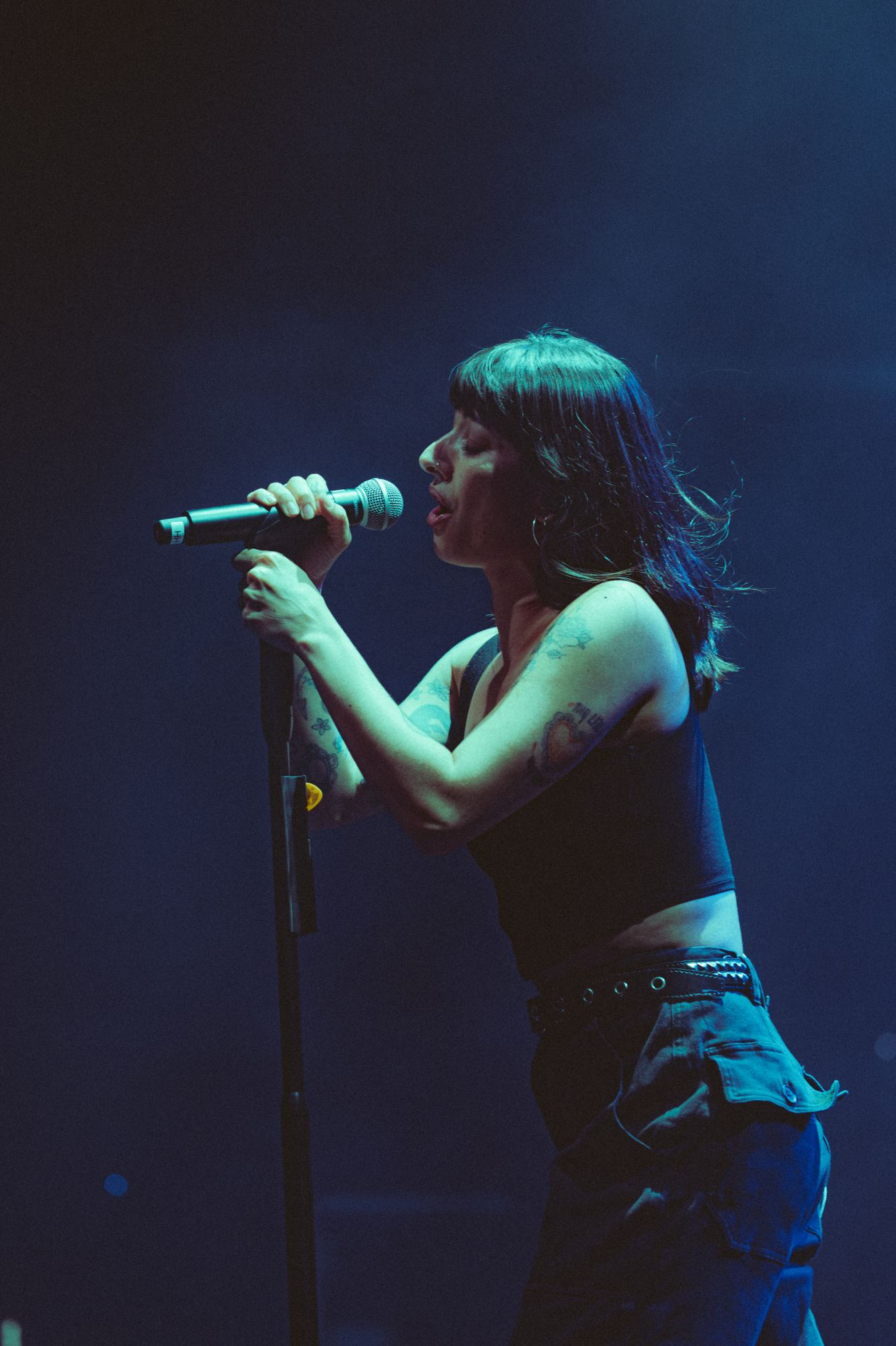 Karen Dio live at Mad Cool 2026. Credit: Luis Carbønell