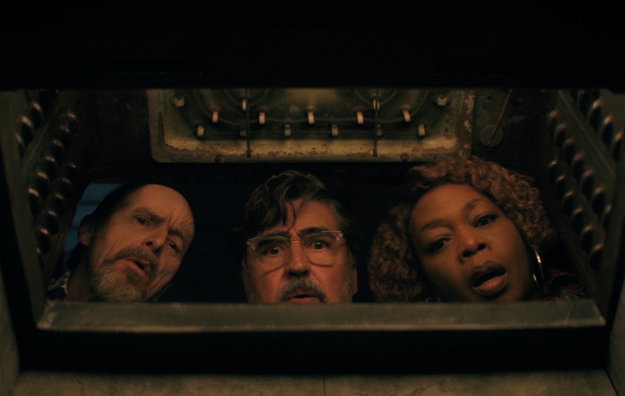 Wally (Denis O’Hare), Sam (Alfred Molina) and Judy (Alfre Woodard) in 'The Boroughs'.