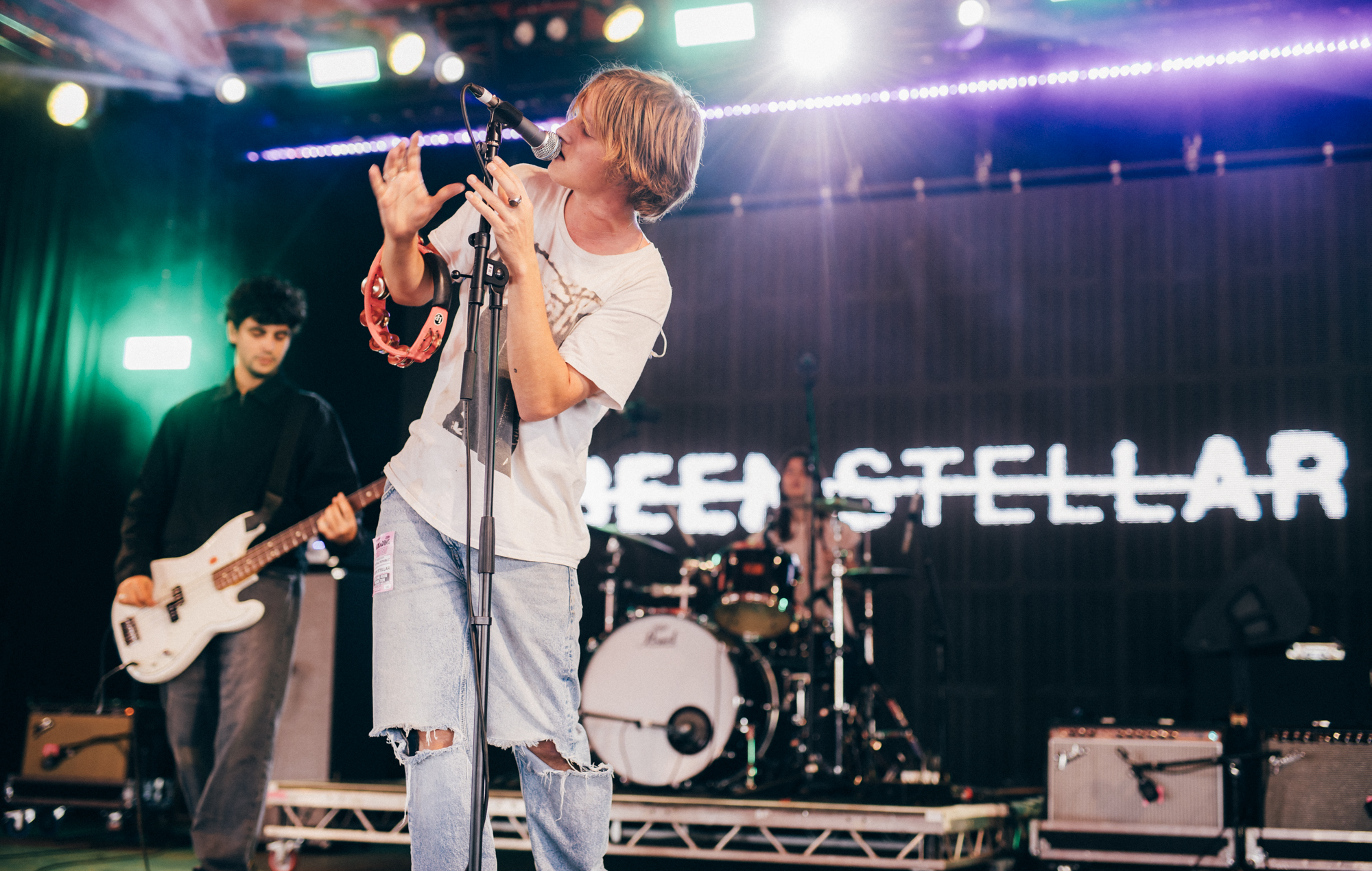 Been Stellar live at Reading 2025. Credit: Derek Bremner for NME