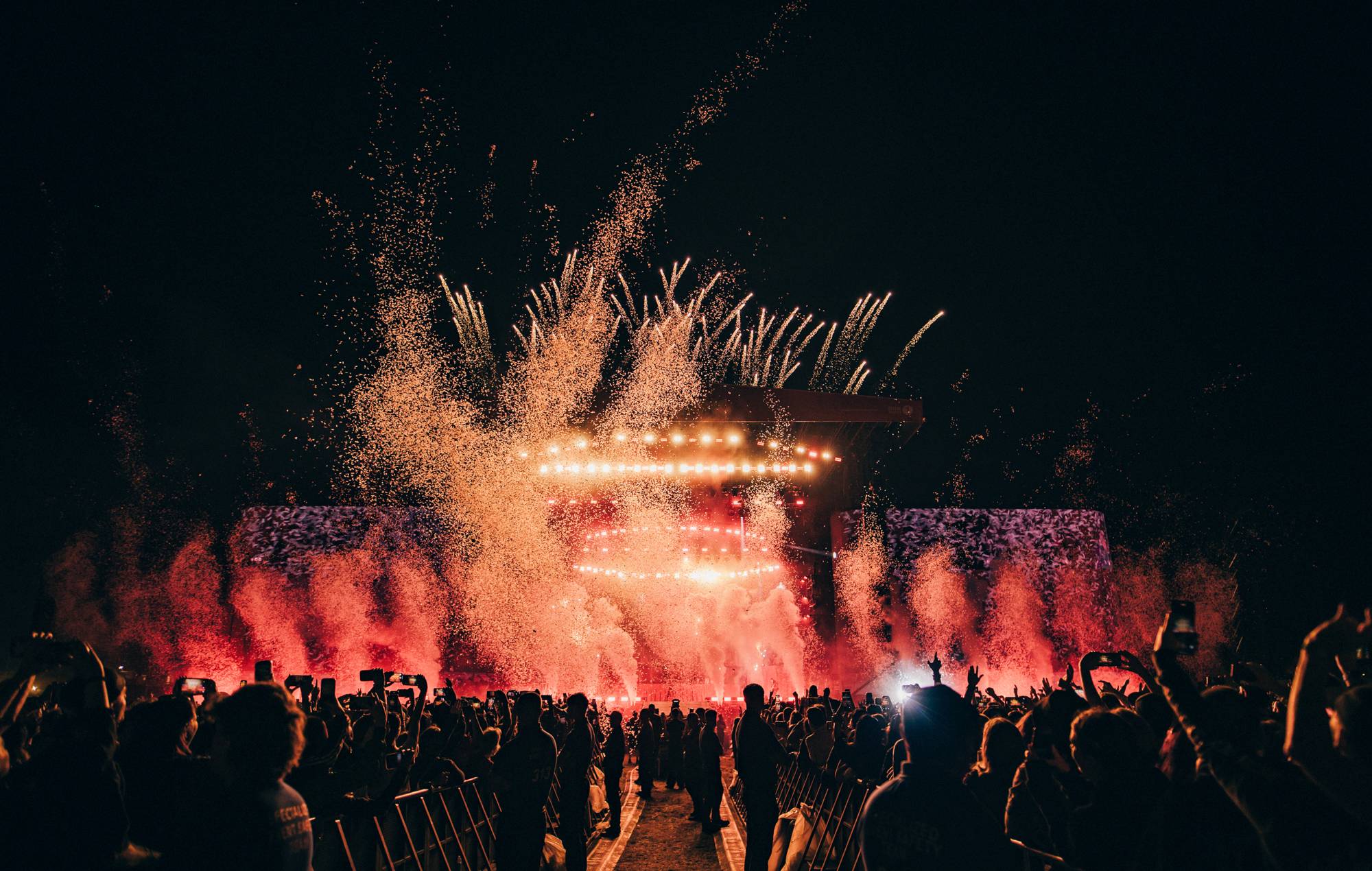 Bring Me The Horizon live at Reading 2025. Credit: Derek Bremner for NME