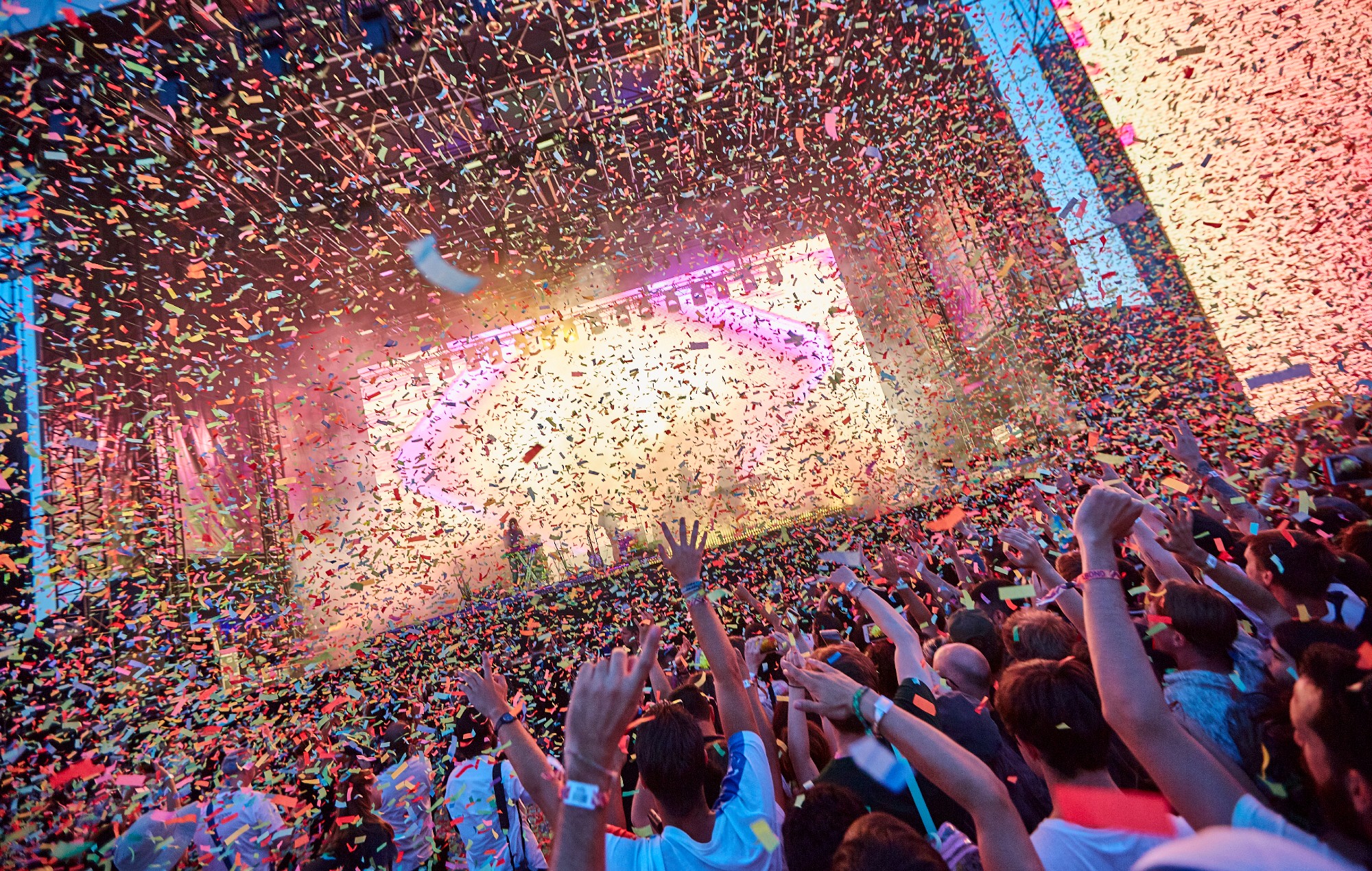 Tame Impala at Mad Cool Festival 2018. 